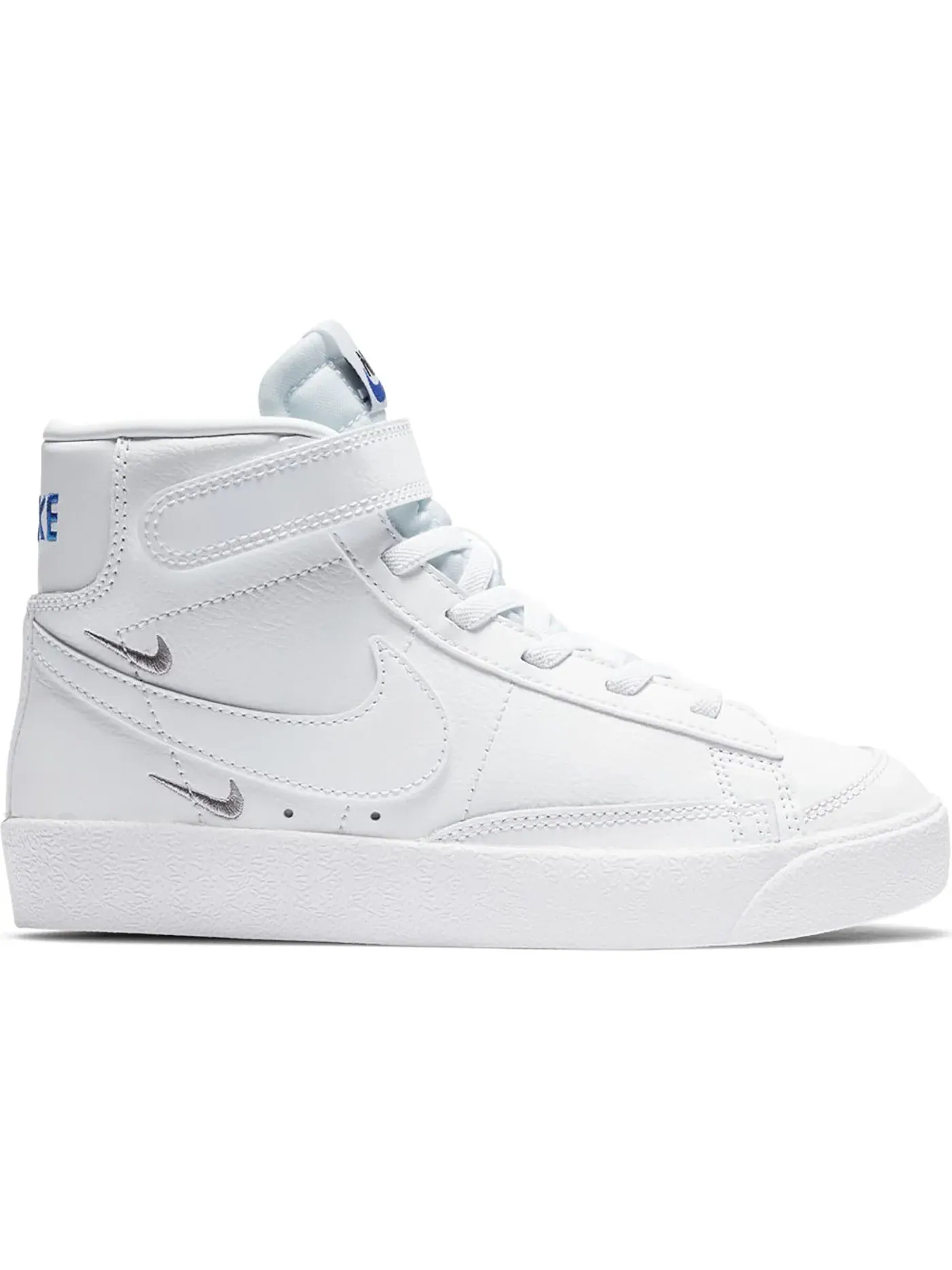 Детские кроссовки Lifestyle Nike Blazer Mid 77 — изображение 1 из 1, белый/-черный-белый