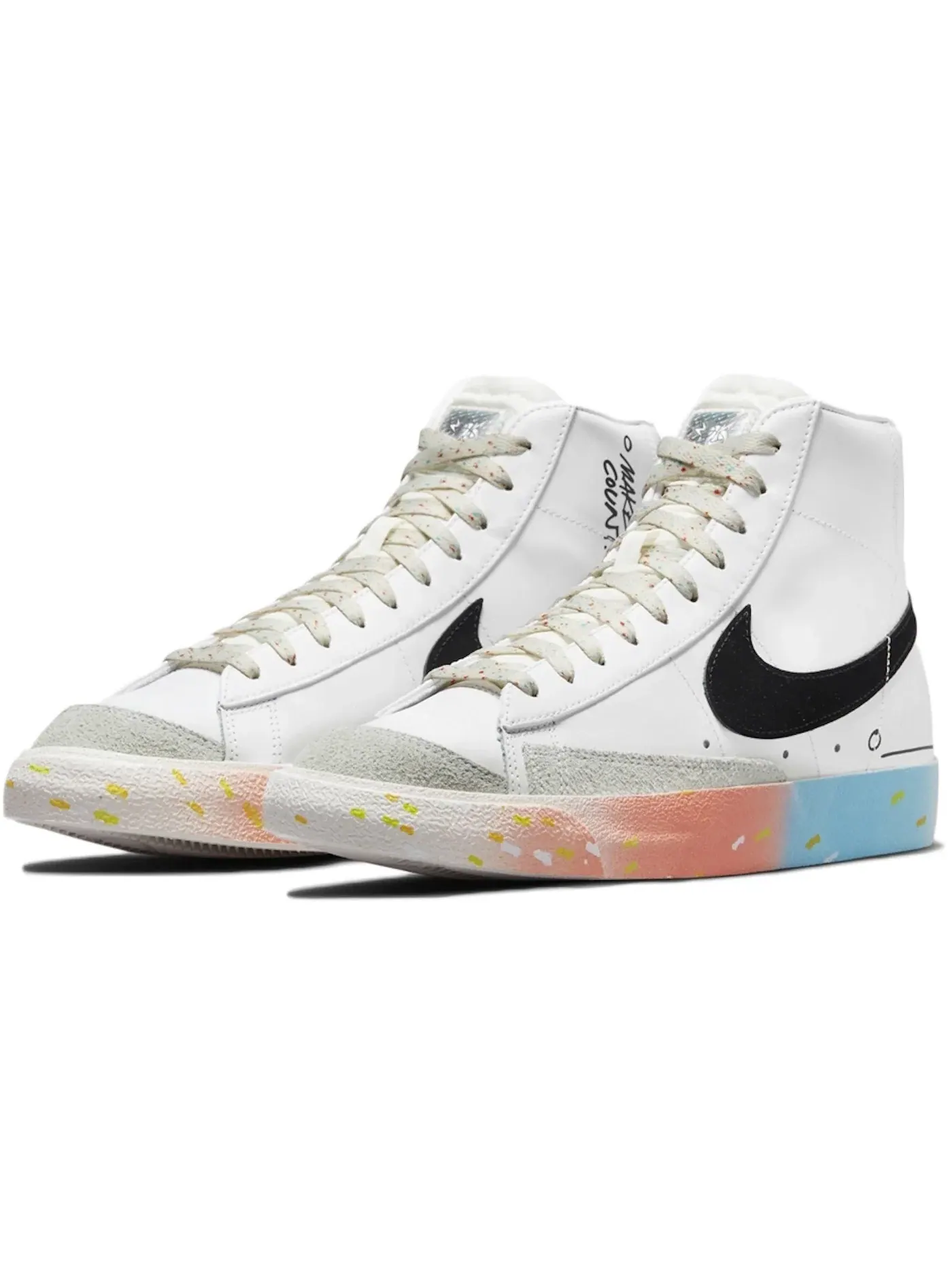 Мужские кроссовки с принтом Nike Blazer Mid 77 Make It Count — изображение 1 из 1
