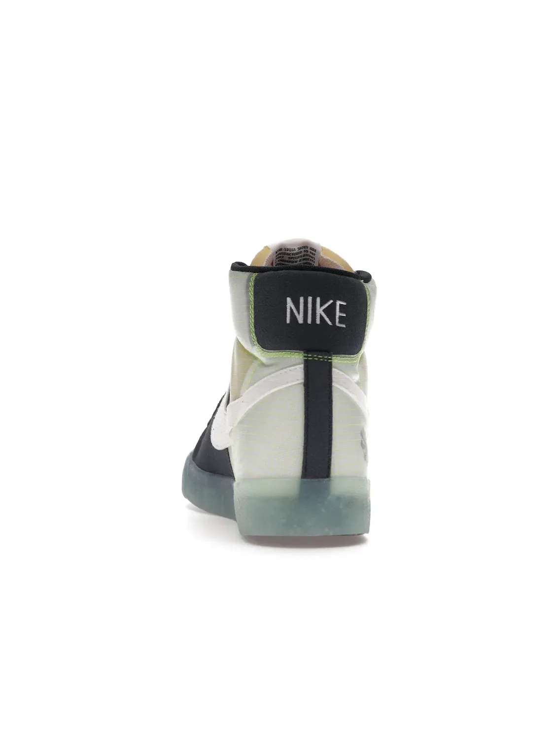 Мужские кроссовки с патчворк-дизайном Nike Blazer Mid 77 — изображение 4 из 4, темно-синий/белый//белый