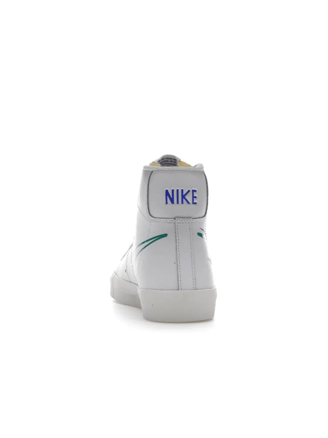 Мужские кроссовки с несколькими Swoosh Nike Blazer Mid 77 Multi-Swoosh — изображение 4 из 4, белый//красный-зеленый