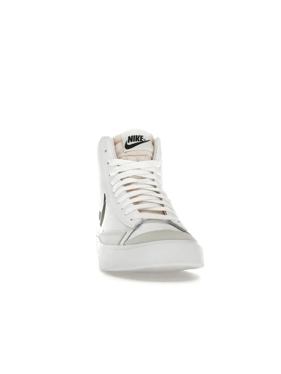 Мужские кроссовки с контрастными вставками Nike Blazer Mid '77 — изображение 2 из 4, белый/черный/яркий