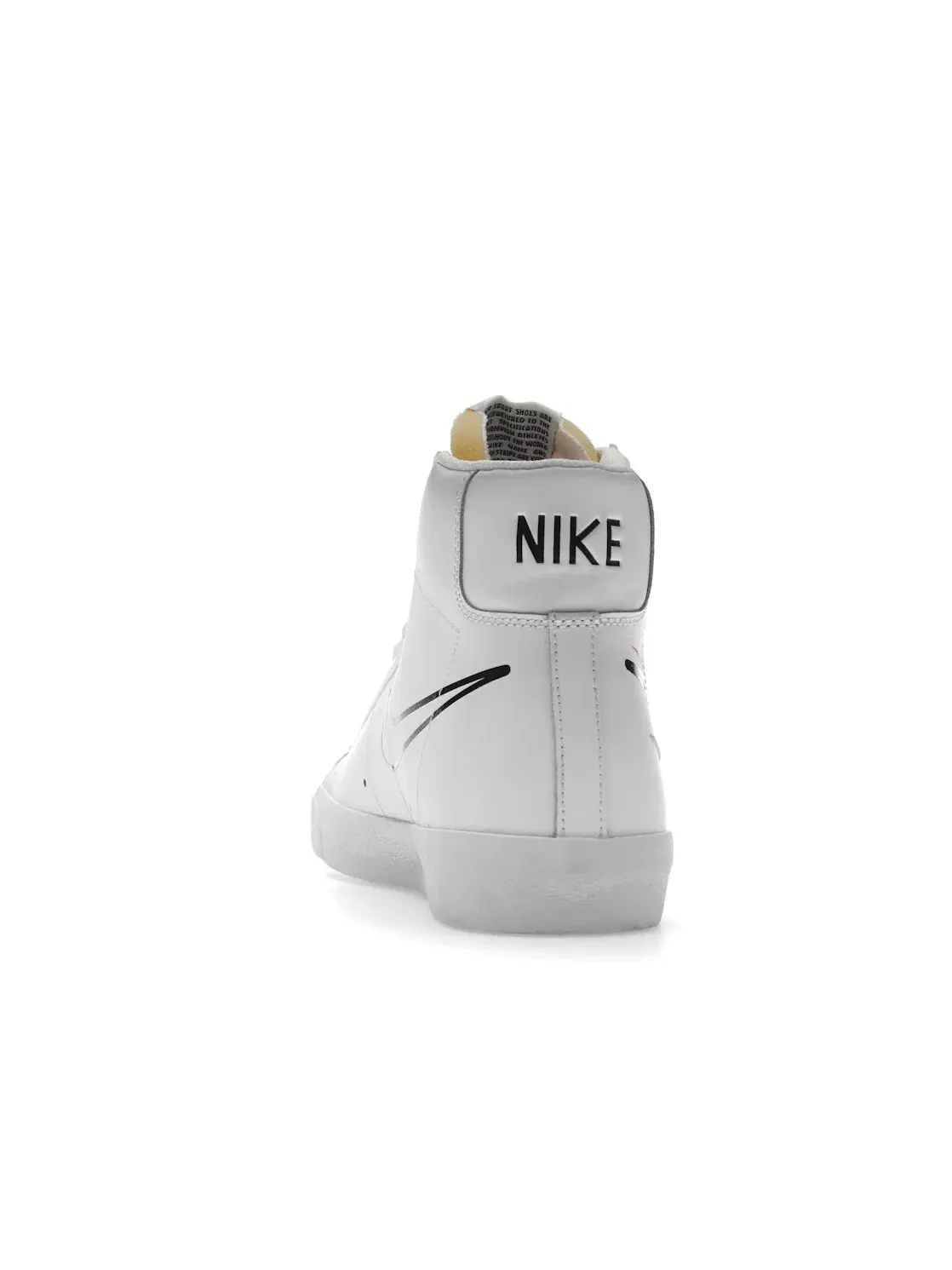 Мужские кроссовки с контрастными элементами Nike Blazer Mid 77 — изображение 4 из 4