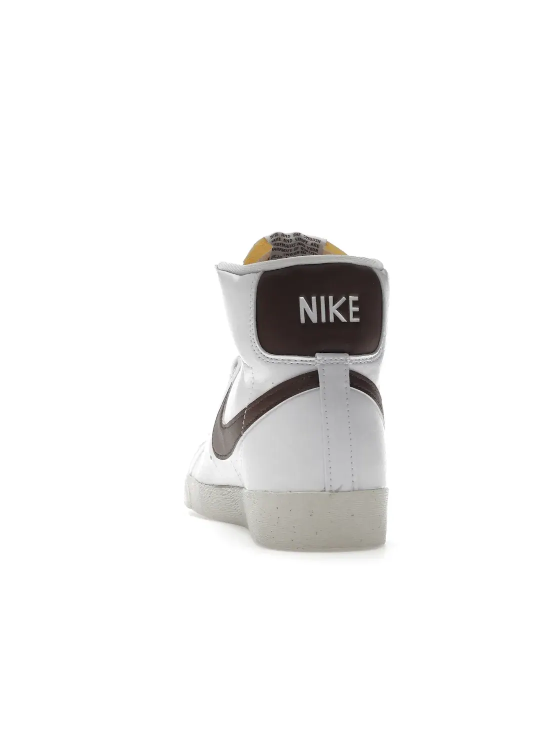 Женские кроссовки Lifestyle с принтом Nike Blazer Mid 77 — изображение 4 из 4, белый черный