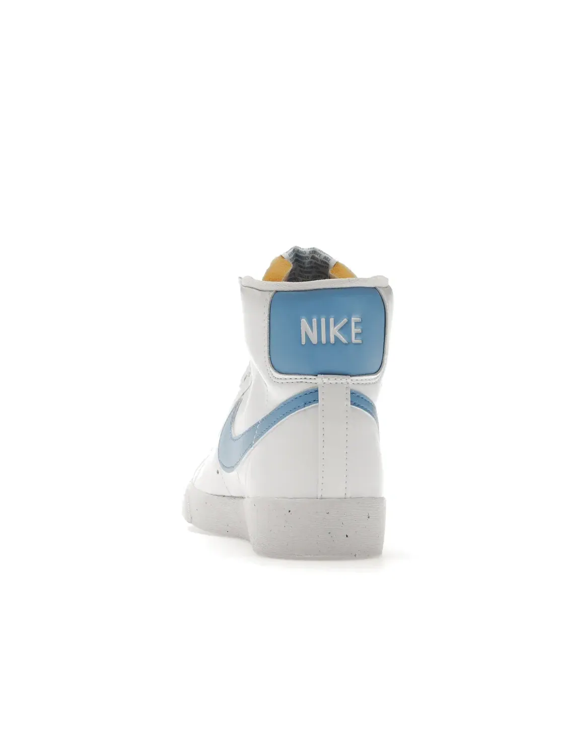Женские кроссовки Lifestyle с замшевыми накладками Nike Blazer Mid 77 Next Nature — изображение 4 из 4, белый/синий