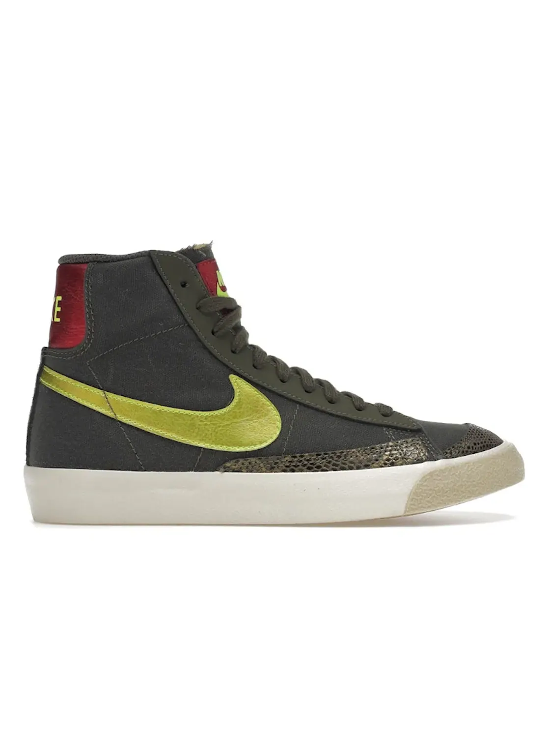 Женские кроссовки Lifestyle Nike Blazer Mid 77 — изображение 1 из 4, оливковый