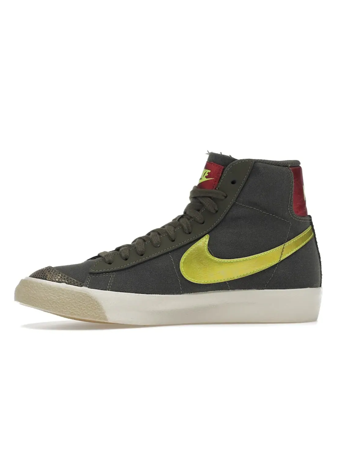 Женские кроссовки Lifestyle Nike Blazer Mid 77 — изображение 3 из 4, оливковый