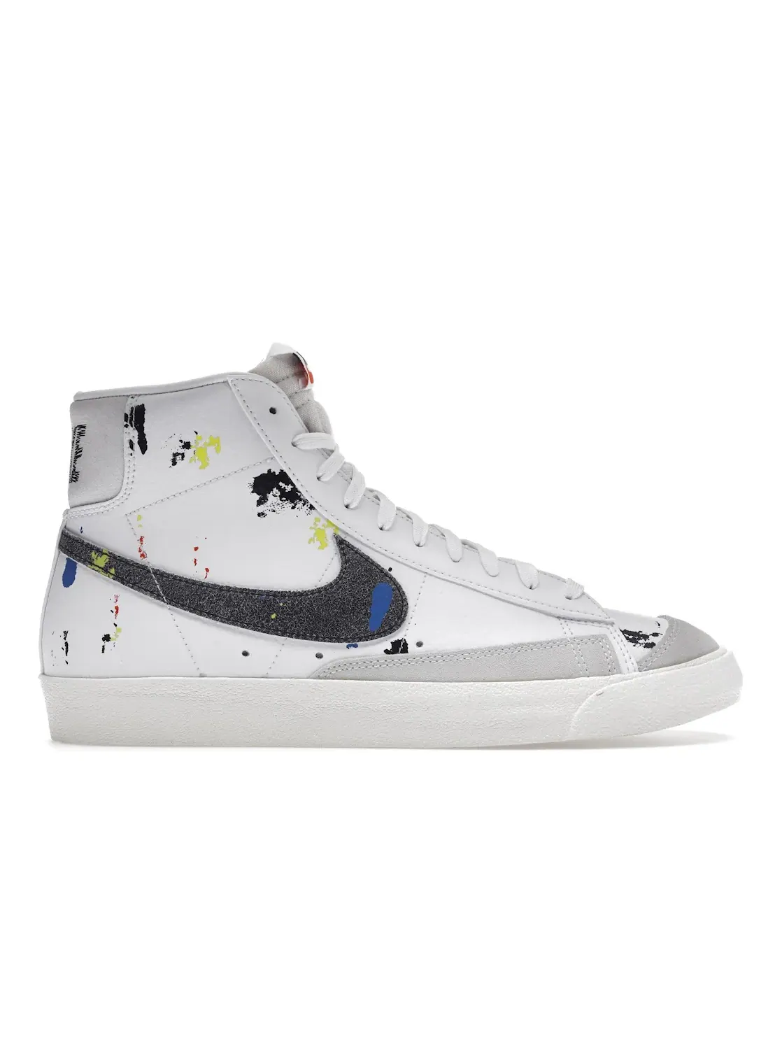 Мужские кроссовки Lifestyle Nike Blazer Mid 77 — изображение 1 из 4, белый/черный