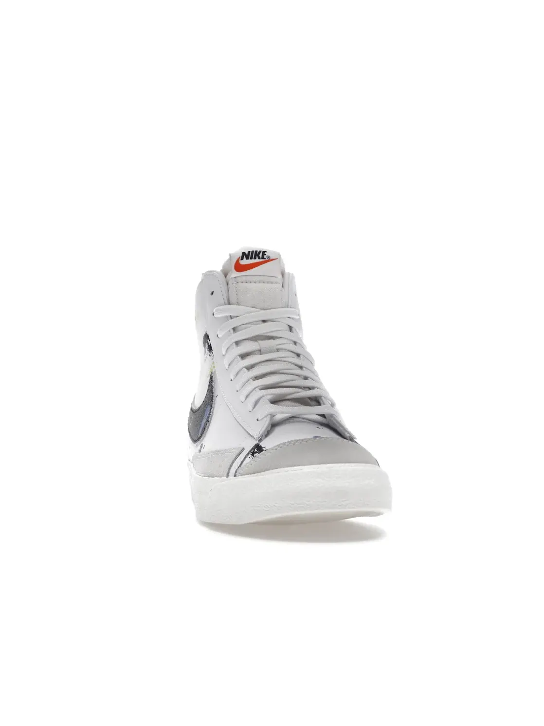 Мужские кроссовки Lifestyle Nike Blazer Mid 77 — изображение 2 из 4, белый/черный