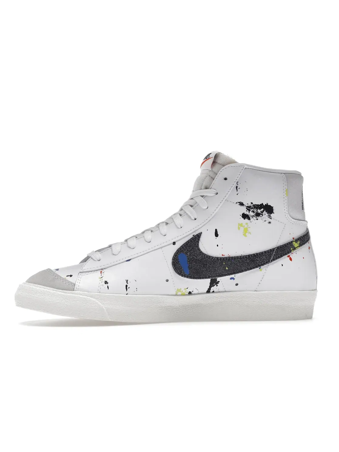 Мужские кроссовки Lifestyle Nike Blazer Mid 77 — изображение 3 из 4, белый/черный