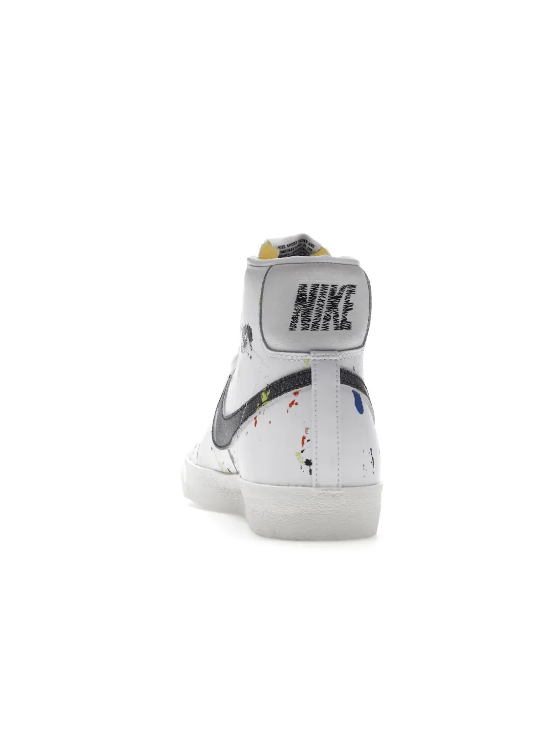 Мужские кроссовки Lifestyle Nike Blazer Mid 77 — изображение 4 из 4, белый/черный