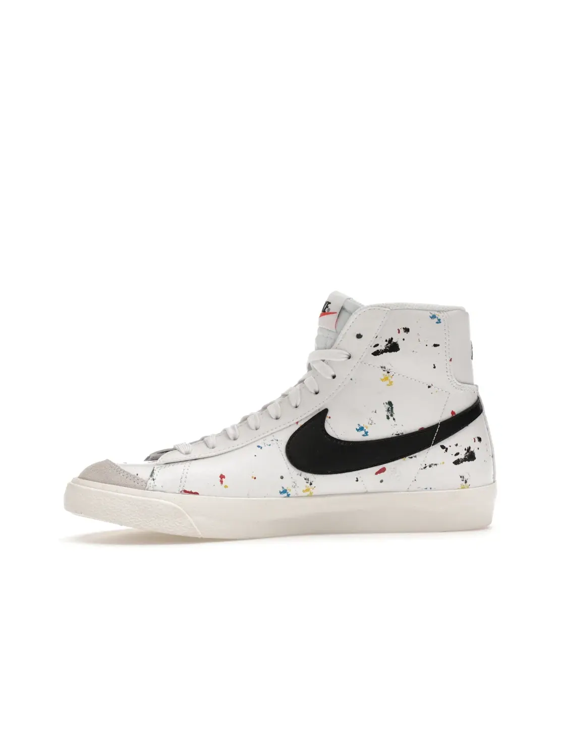 Детские кроссовки Lifestyle Nike Blazer Mid 77 — изображение 3 из 4, белый/белый//черный