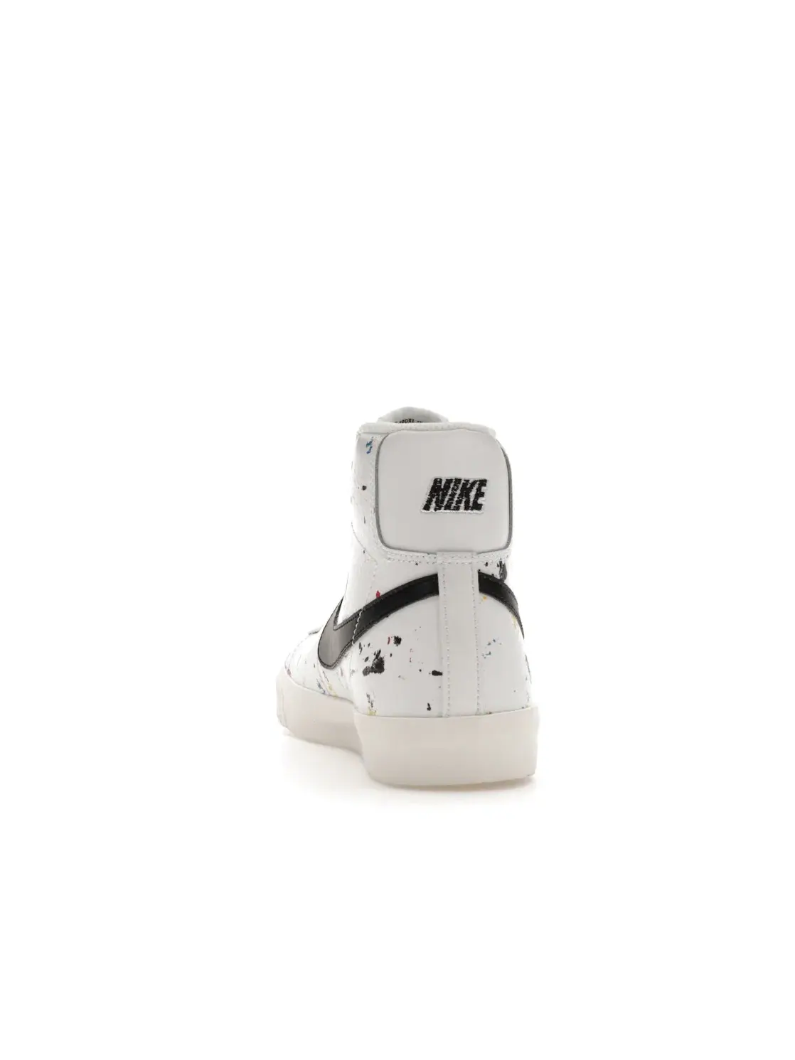 Детские кроссовки Lifestyle Nike Blazer Mid 77 — изображение 4 из 4, белый/белый//черный