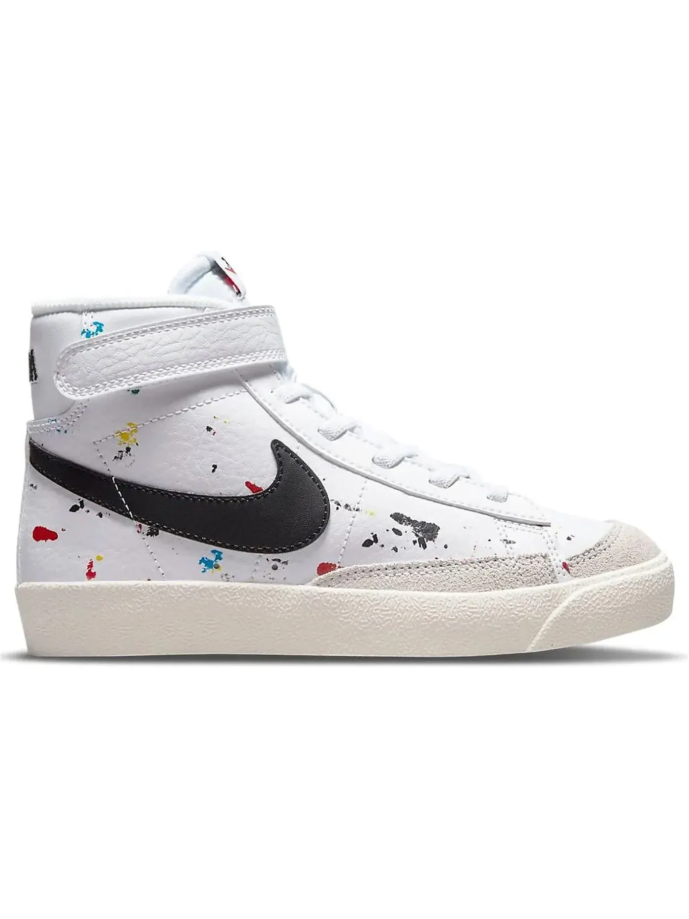 Детские кроссовки Lifestyle Nike Blazer Mid '77 — изображение 1 из 1, белый/белый//черный