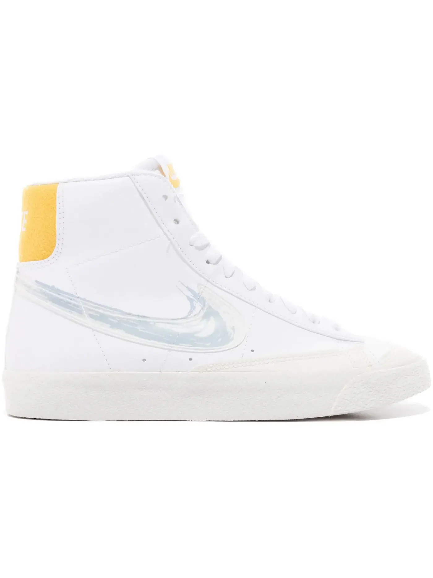 Детские кроссовки с принтом Nike Blazer Mid 77 — изображение 1 из 1, белый