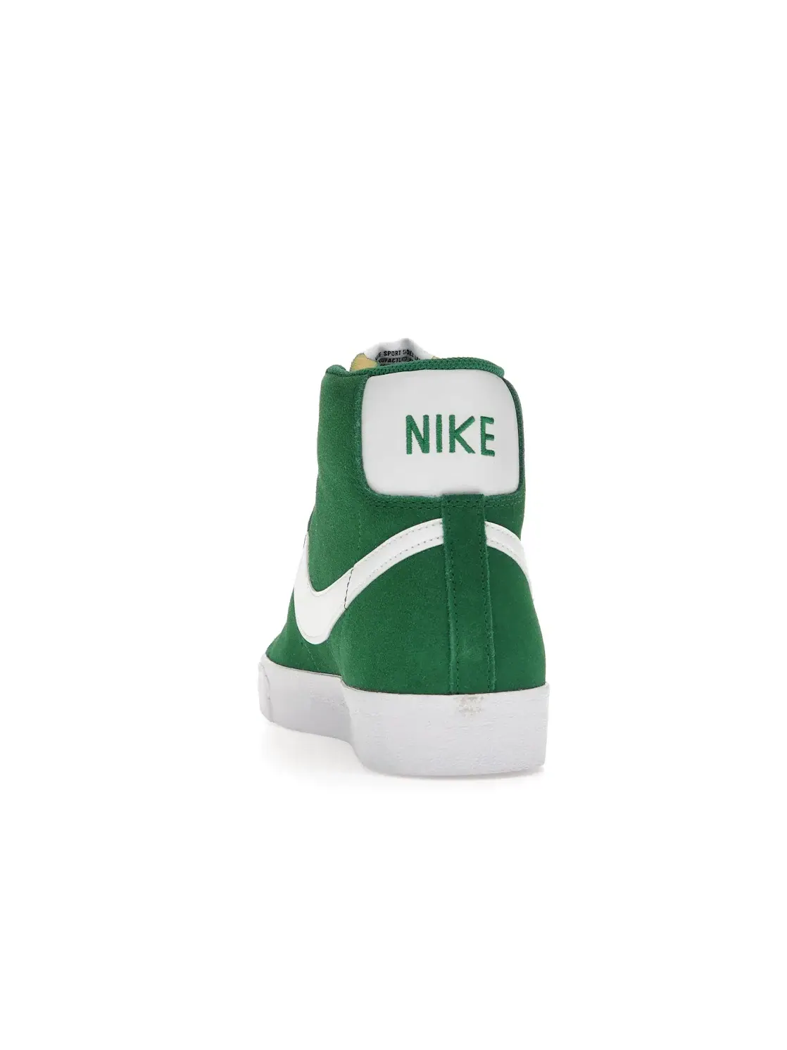 Мужские кроссовки с высоким верхом Nike Blazer Mid 77 — изображение 4 из 4, зеленый/зеленый/белый