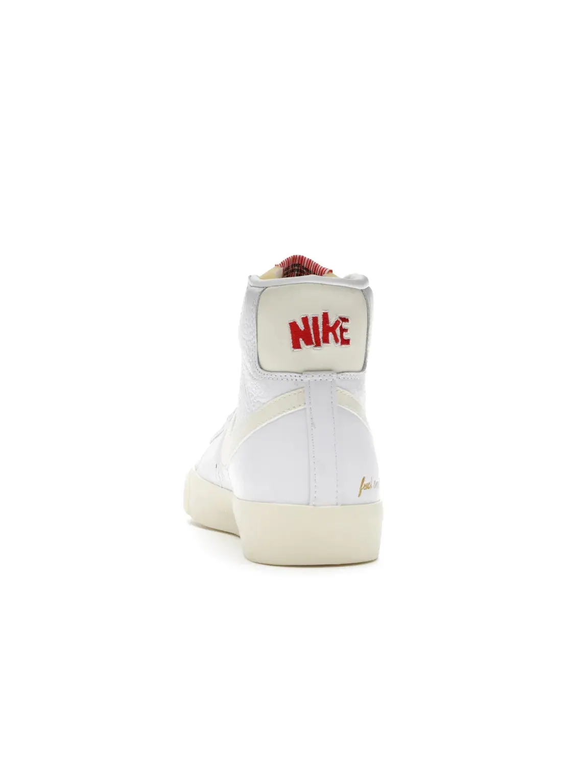 Мужские кроссовки с ретро-дизайном Nike Blazer Mid 77 Vintage, Popcorn Nike — изображение 4 из 4, белый