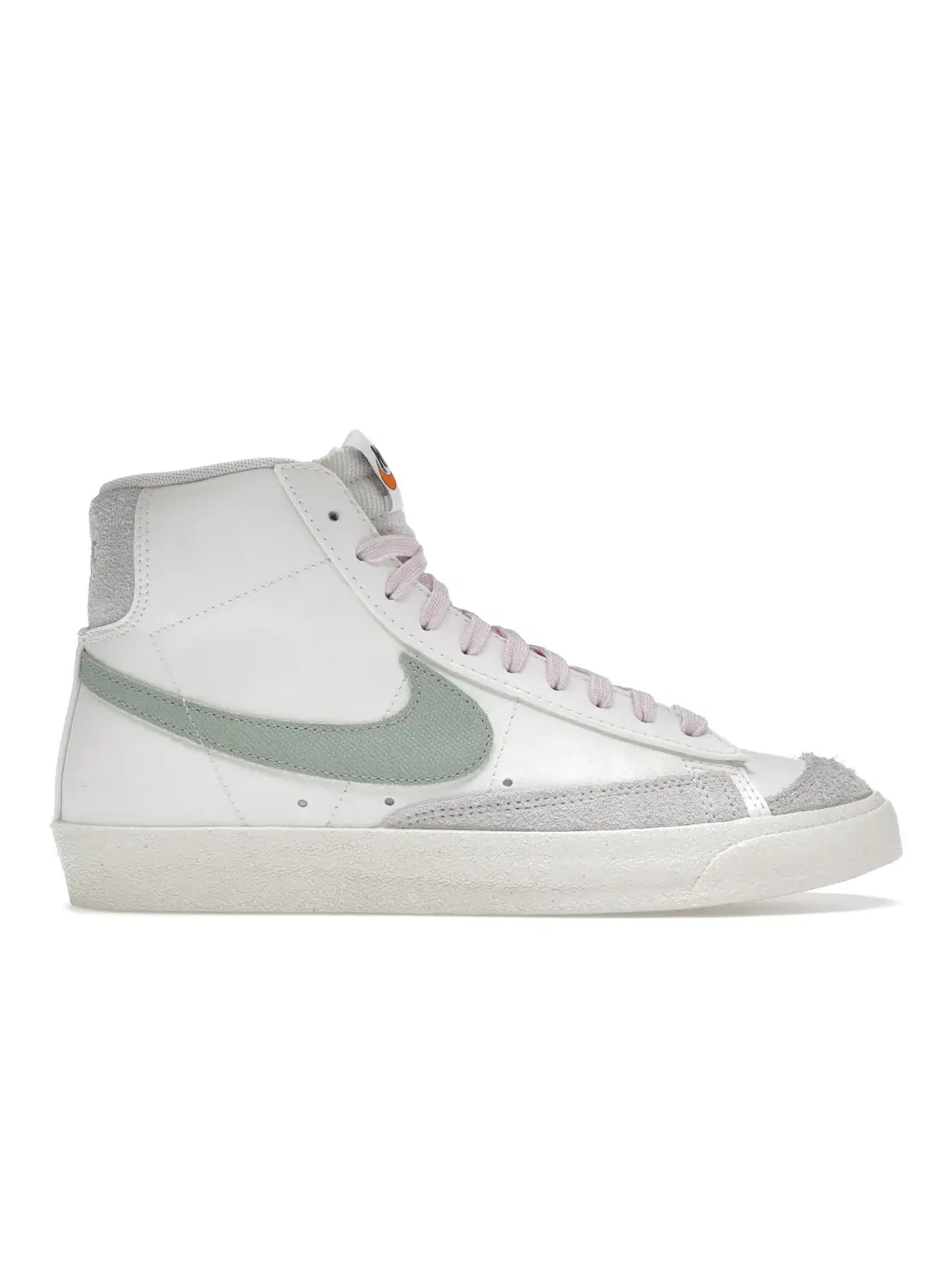 Мужские кроссовки с замшевыми вставками Nike Blazer Mid 77 Premium — изображение 1 из 4, зеленый--черный
