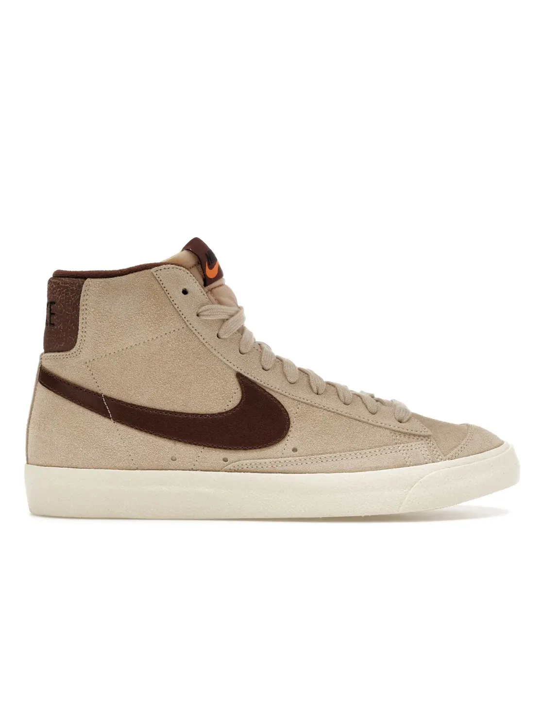 Мужские кроссовки Lifestyle с премиальным дизайном Nike Blazer Mid 77 Premium — изображение 1 из 4, оранжевый/светлый