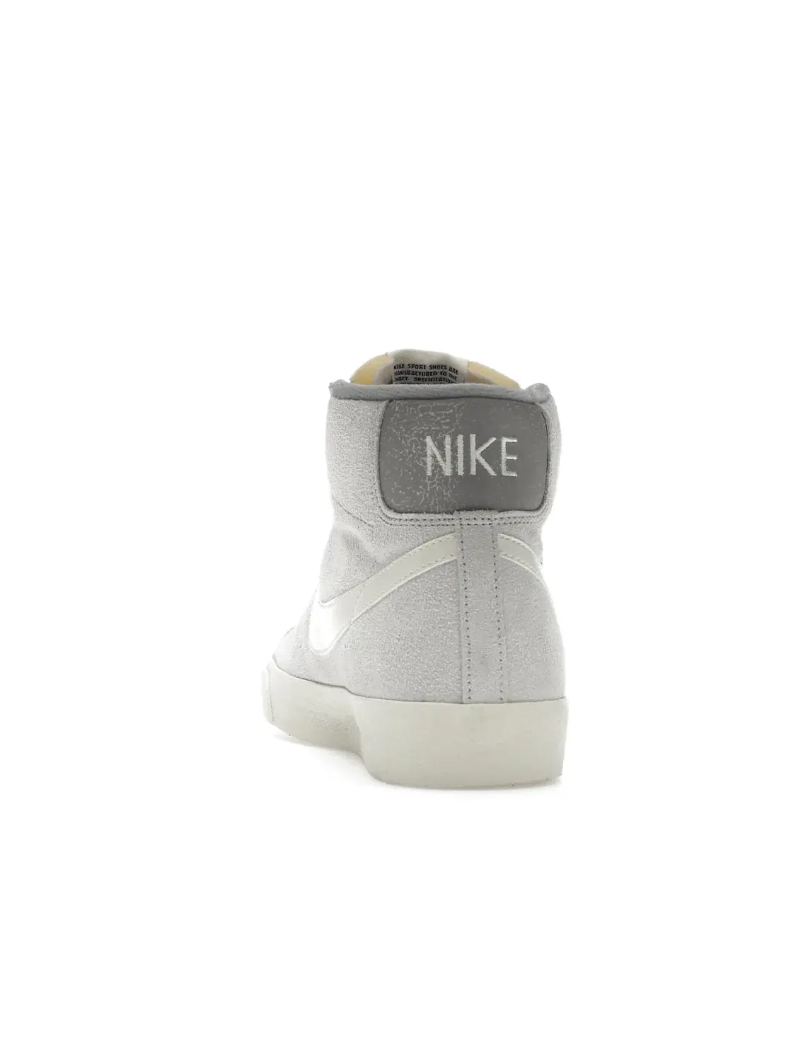 Мужские кроссовки на брендовой подошве Nike Blazer Mid 77 Premium Vintage — изображение 4 из 4, светлый/-серый