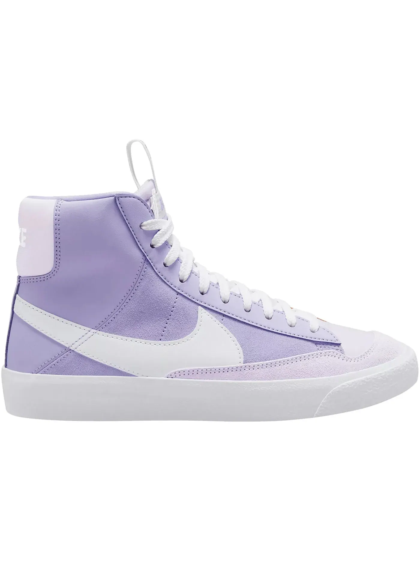 Детские кроссовки для девочек с принтом Nike Blazer Mid 77 SE — изображение 1 из 2