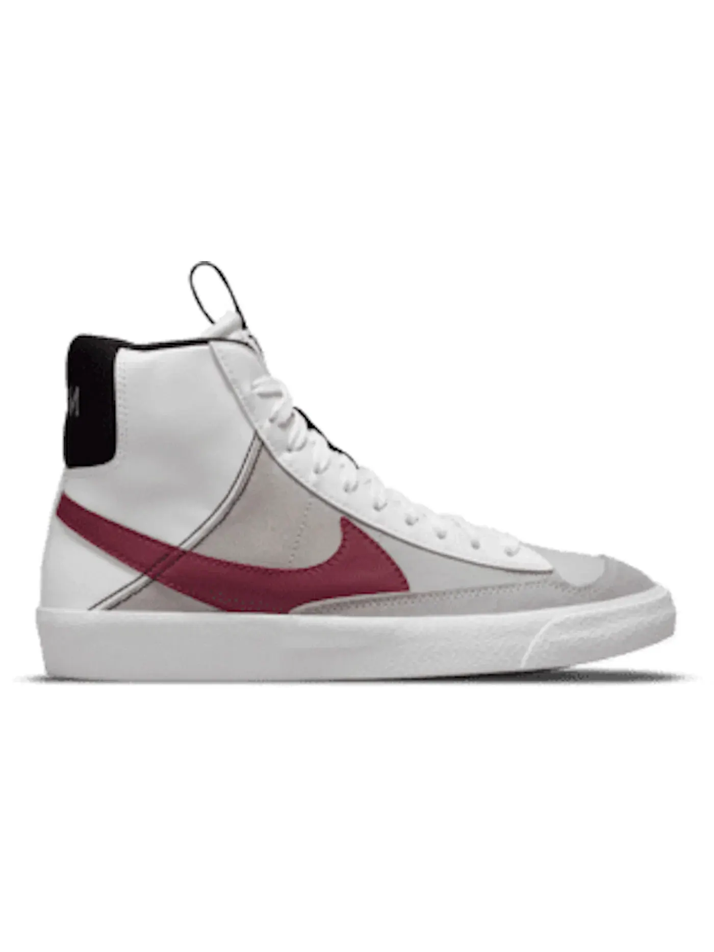 Детские кроссовки для активного отдыха Nike Blazer Mid 77 SE — изображение 1 из 1, белый/-черный-белый