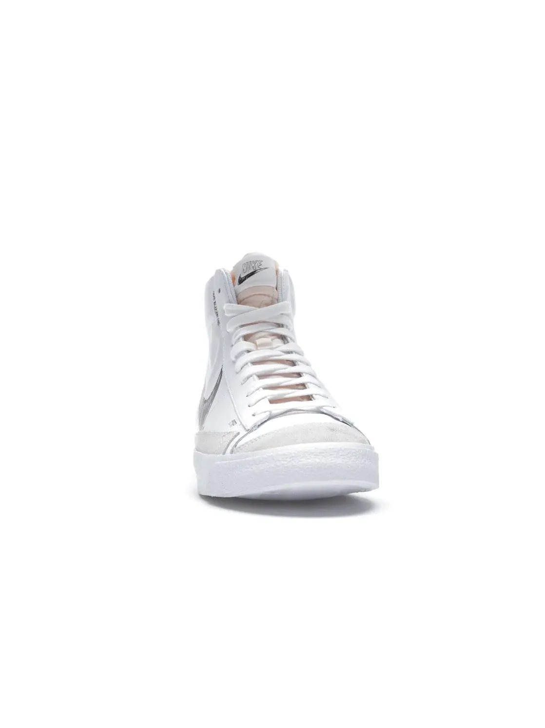Мужские кроссовки с принтом Nike Blazer Mid 77 — изображение 2 из 4, белый/черный
