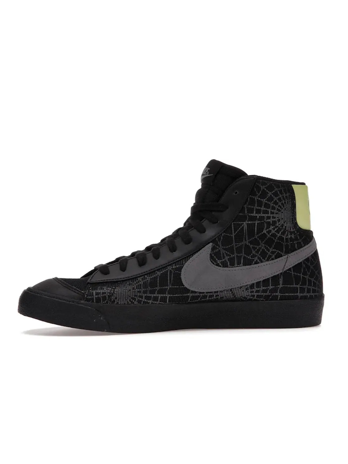 Мужские кроссовки с принтом Nike Blazer Mid 77 Nike — изображение 3 из 4, черный/серый