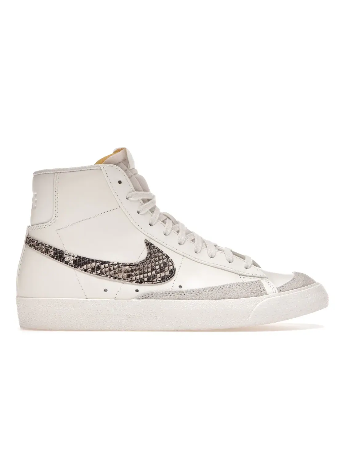 Женские кроссовки с принтом Nike Blazer Mid 77 Snake — изображение 1 из 4, бежевый