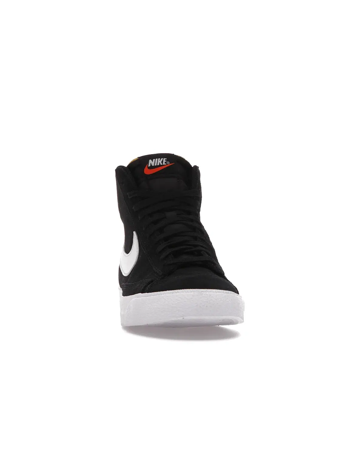 Мужские кроссовки из замши Nike Blazer Mid 77 Suede Nike — изображение 2 из 4, черный/черный/белый