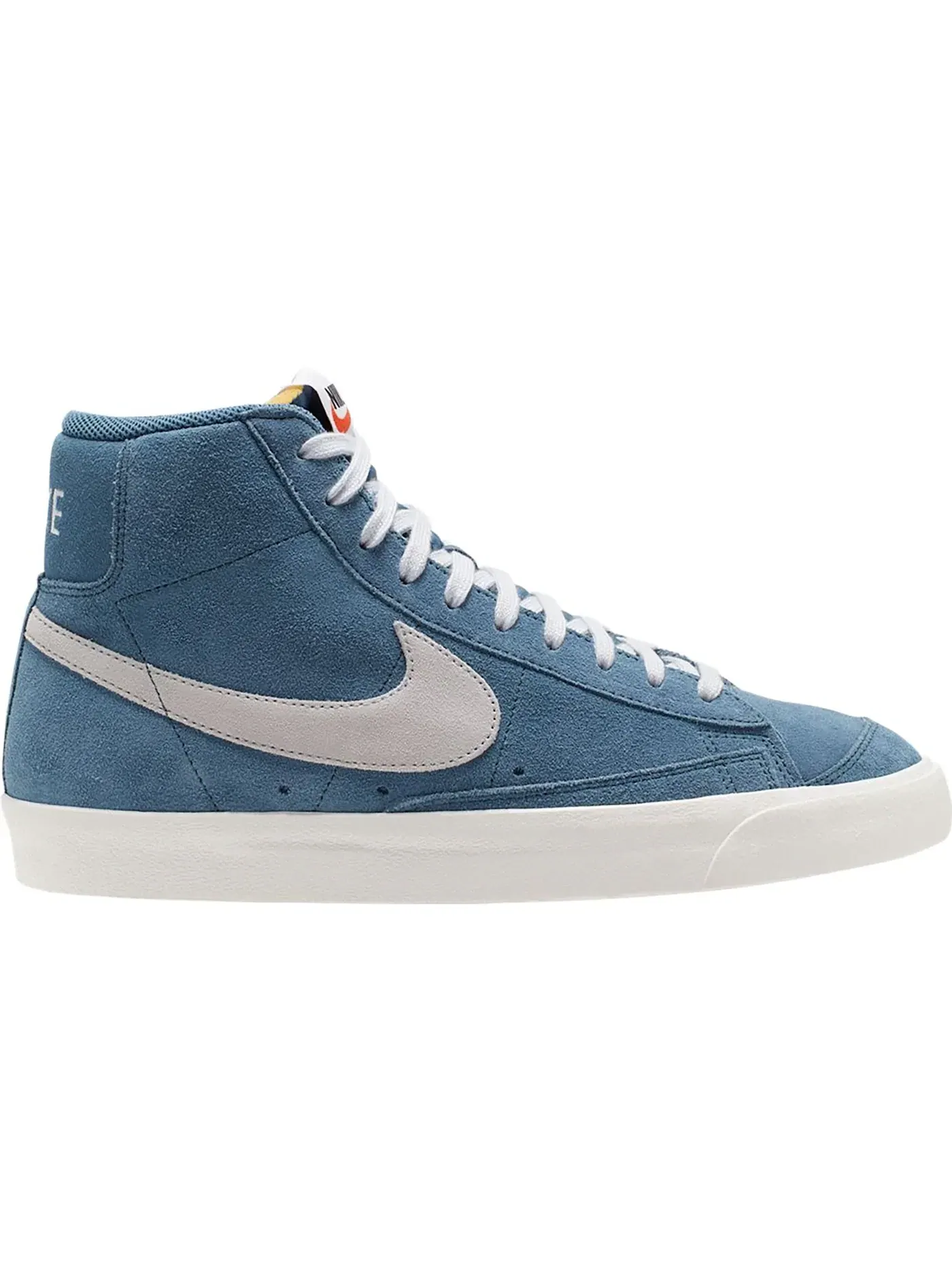 Мужские кроссовки замшевые Nike Blazer Mid 77 — изображение 1 из 1, платиновый