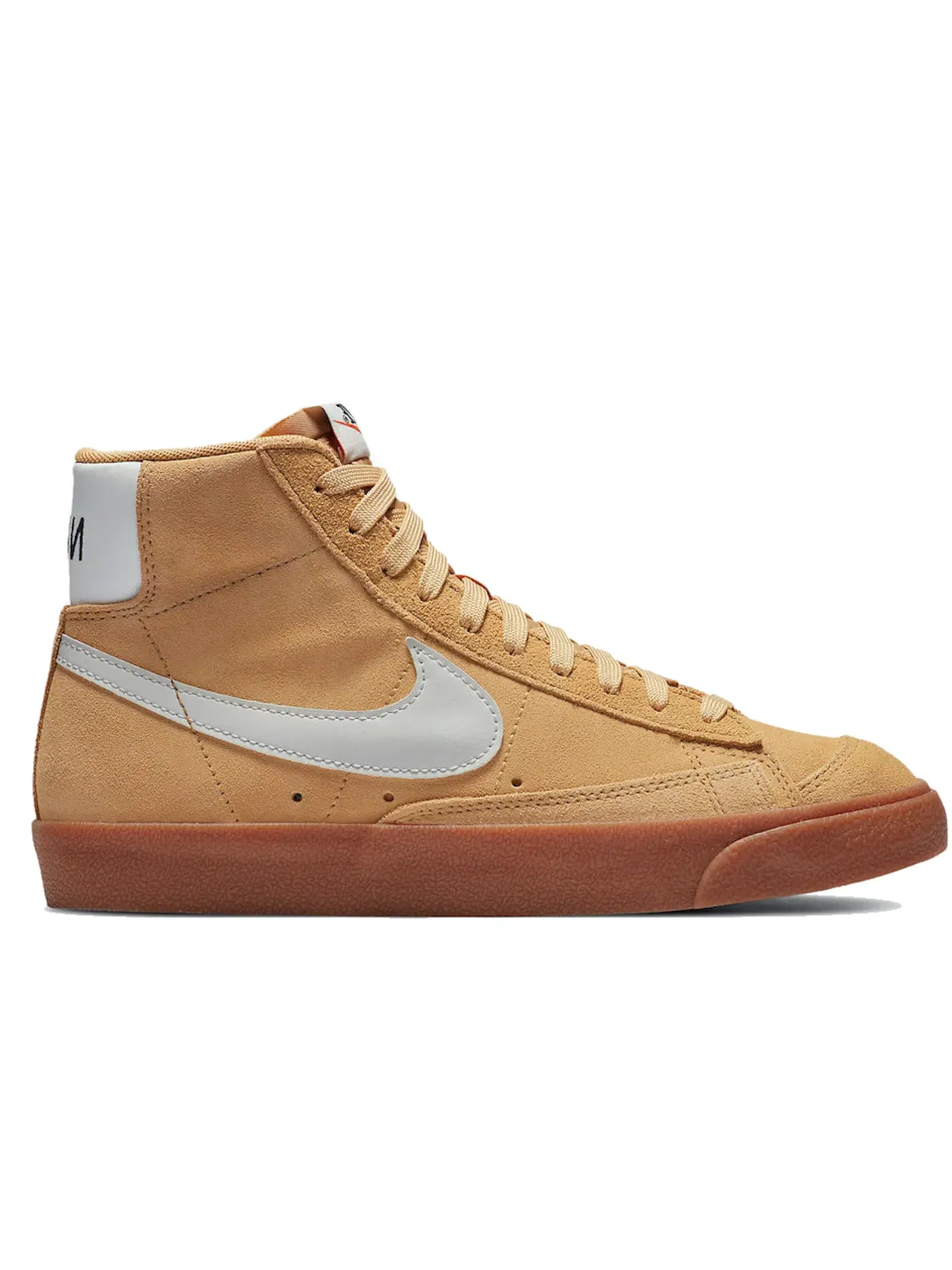 Женские кроссовки кожаный Nike Blazer Mid 77 Suede — изображение 1 из 1, белый