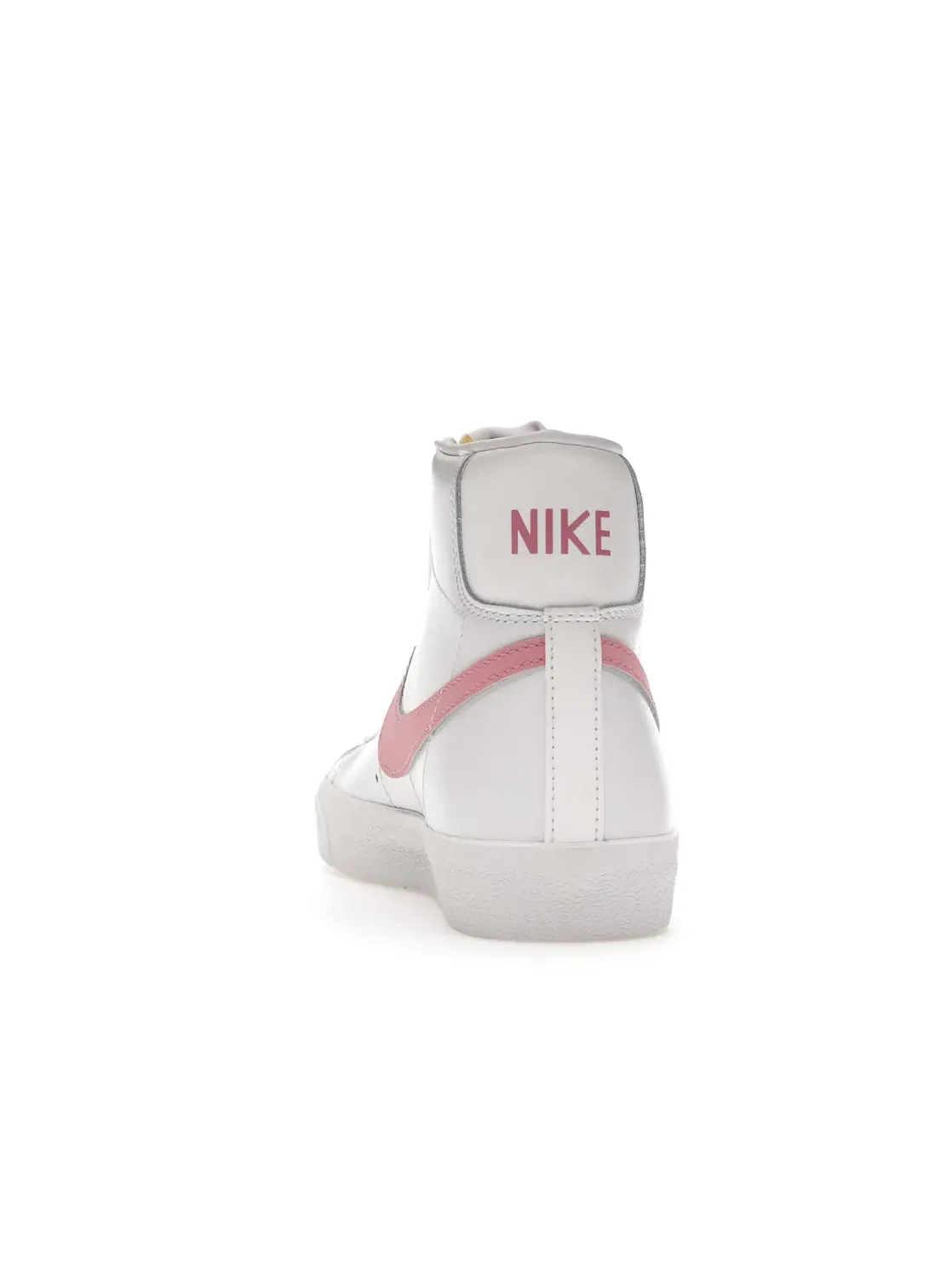 Женские кроссовки с кожаным верхом Nike Blazer Mid 77 — изображение 4 из 4, белый/-черный