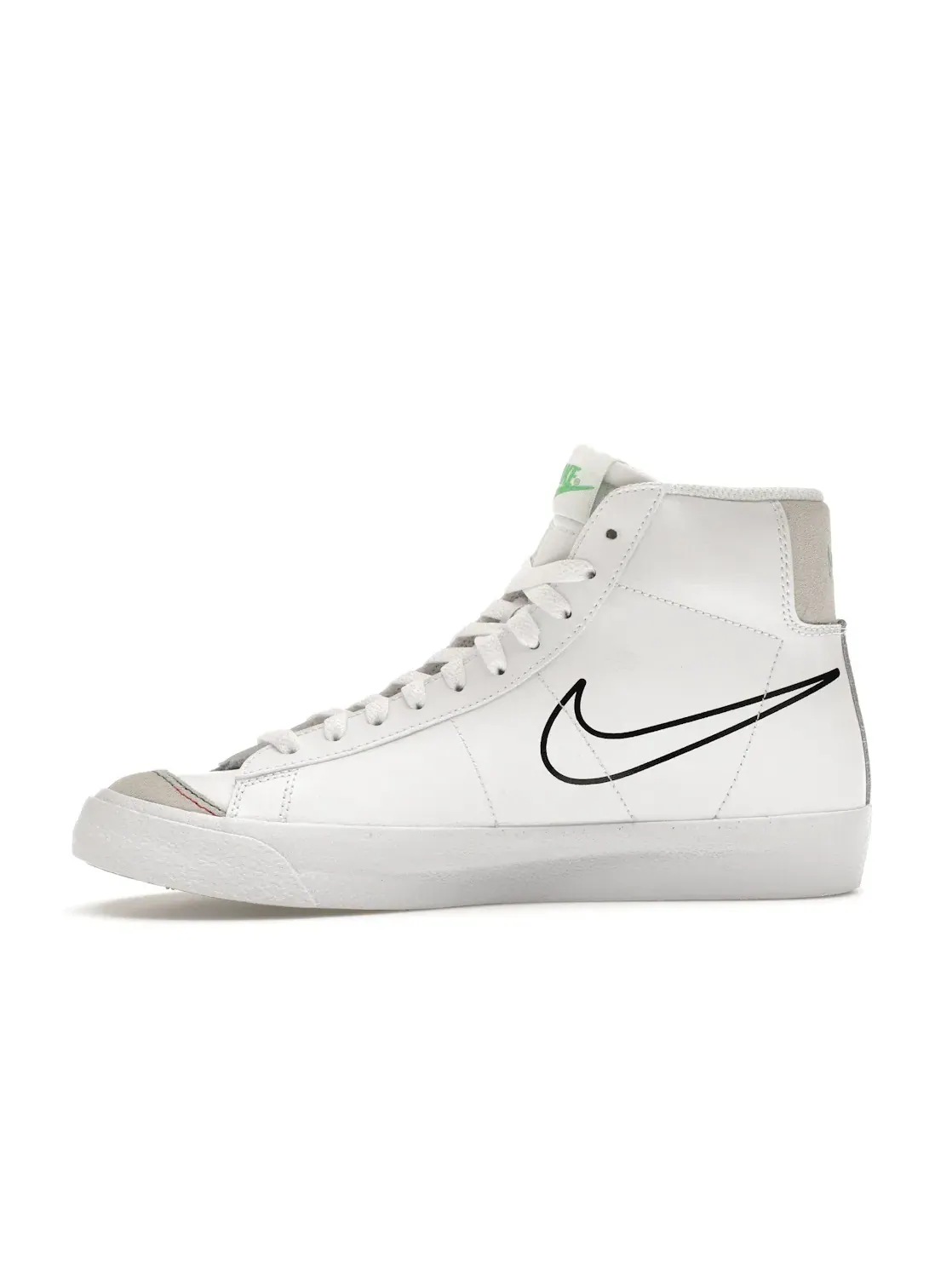 Детские кроссовки кожаные Nike Blazer Mid 77 Swoosh Pack — изображение 3 из 4