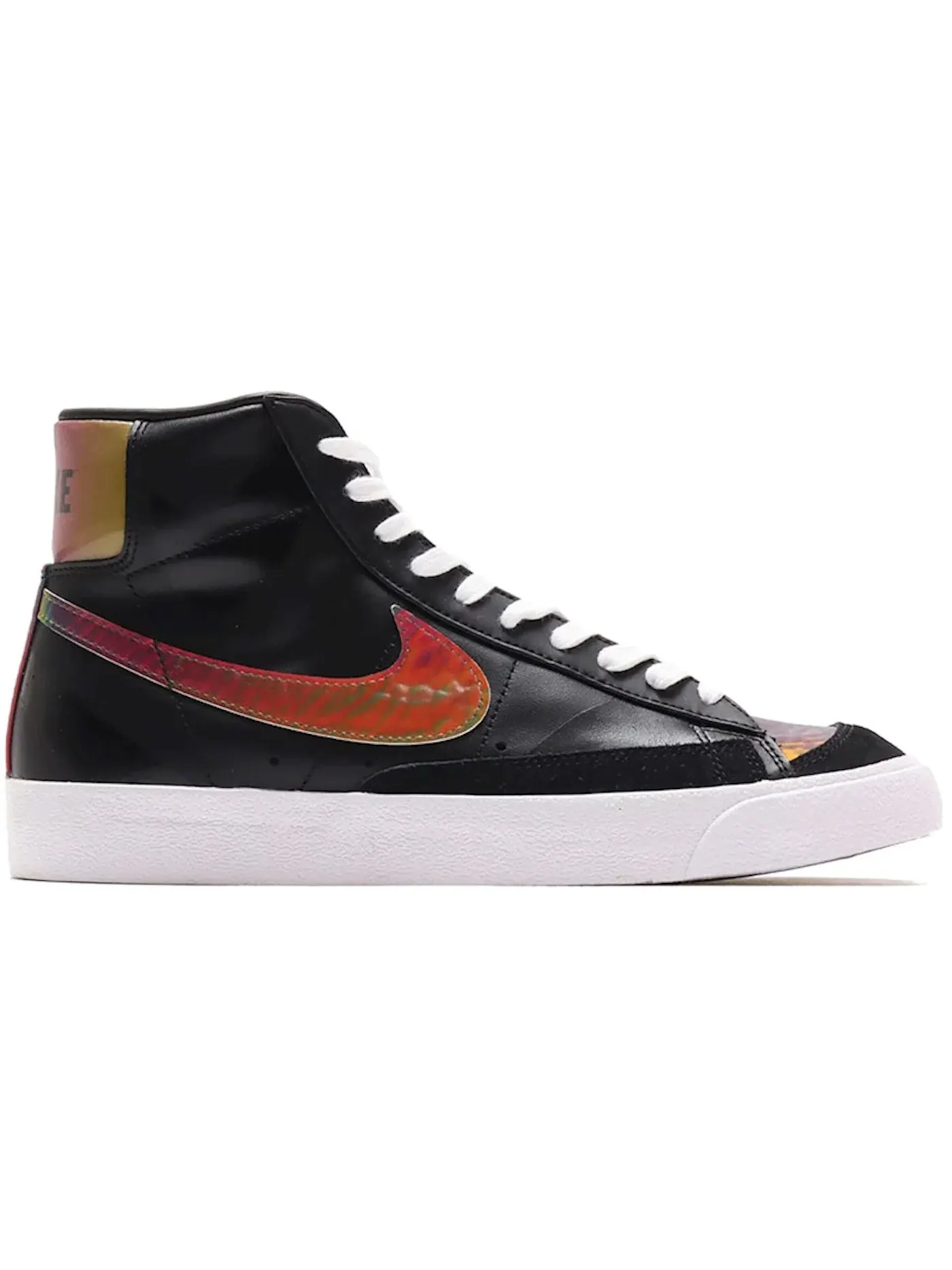 Мужские кроссовки Lifestyle Nike Blazer Mid 77 — изображение 1 из 1, черный/яркий-розовый