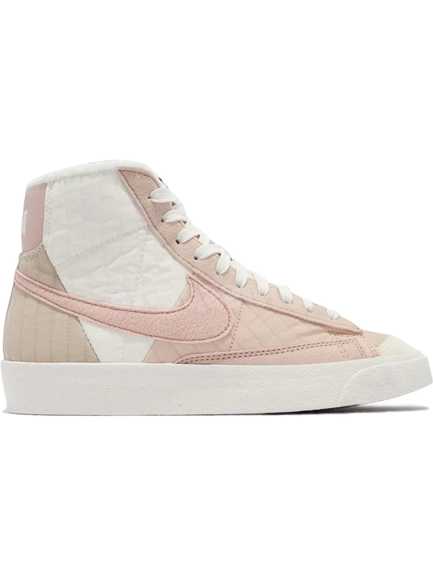 Женские кроссовки для повседневной носки Nike Blazer Mid 77 — изображение 1 из 1, белый/розовый