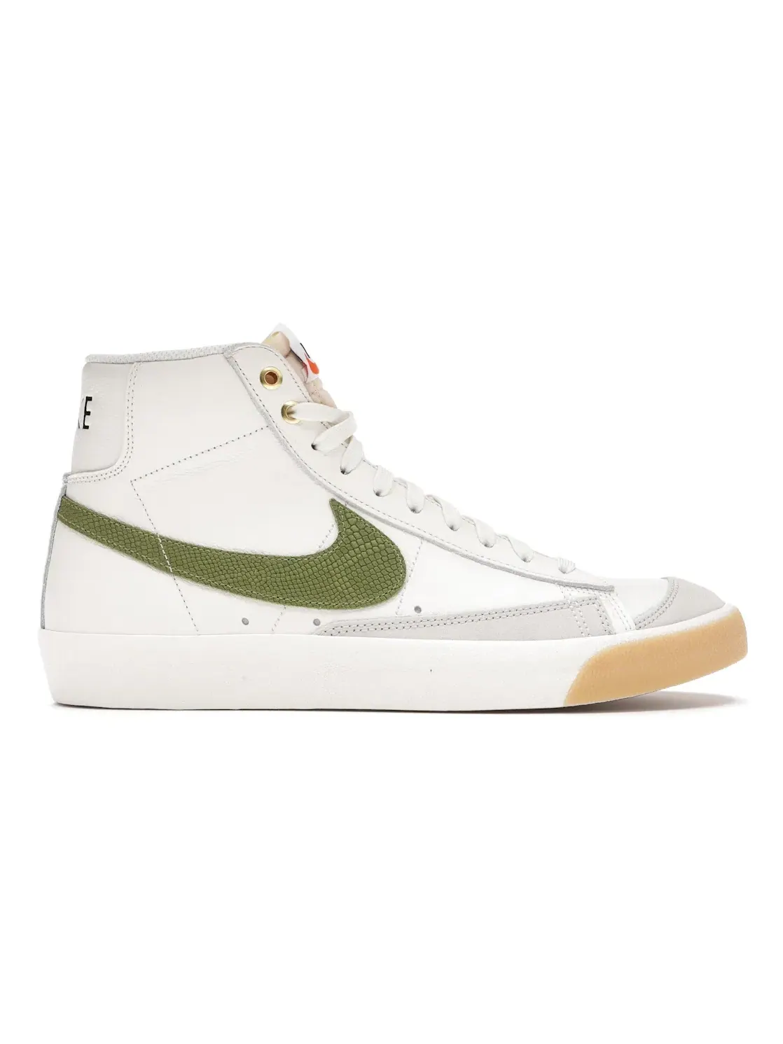 Мужские кроссовки с принтом Nike Blazer Mid 77 Vintage — изображение 1 из 4, зеленый-белый