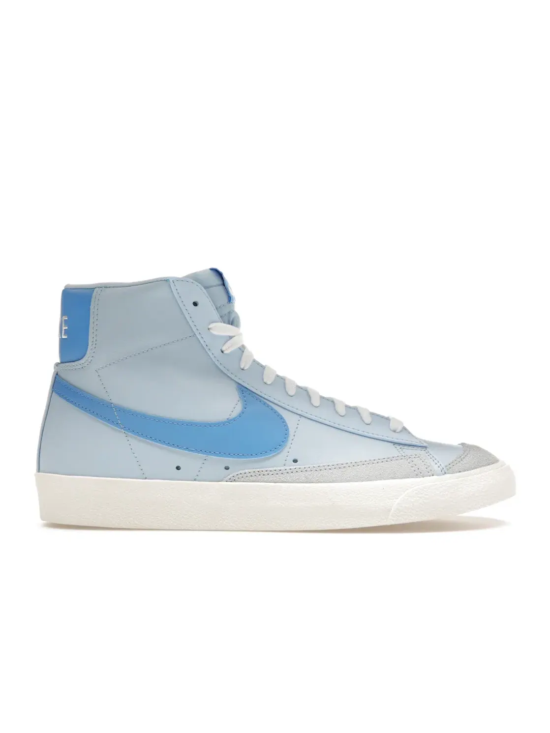 Мужские кроссовки на шнуровке Nike Blazer Mid 77 Vintage — изображение 1 из 4, синий//белый/синий