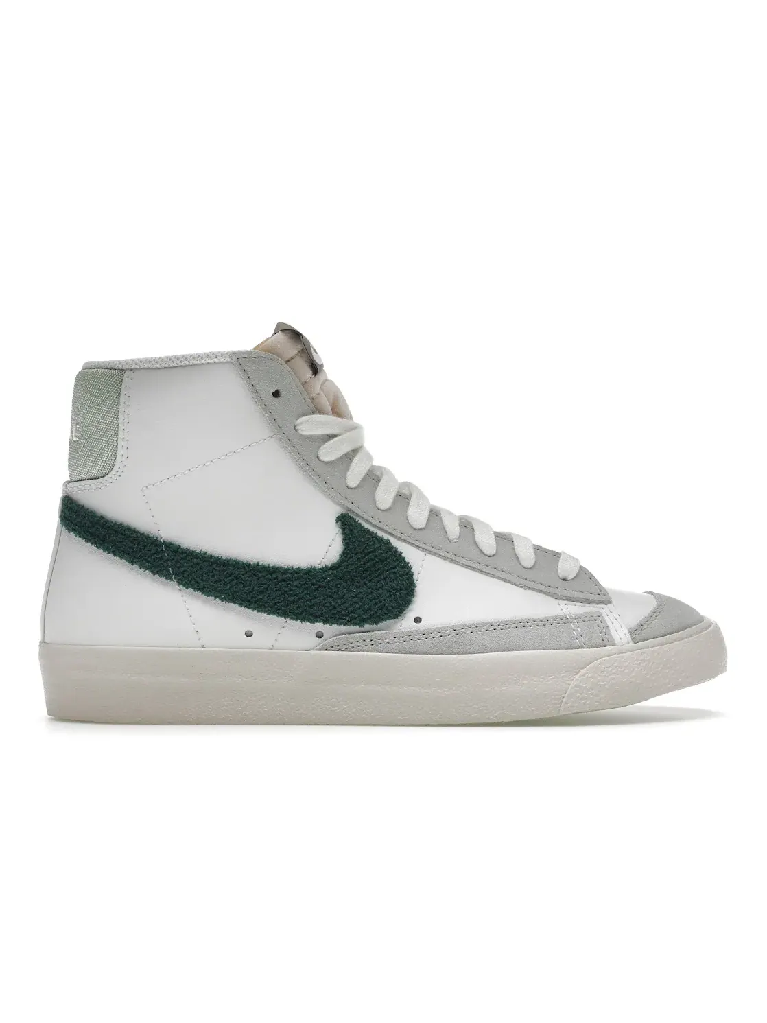 Женский кед Nike Blazer Mid 77 Vintage — изображение 1 из 4, белый/зеленый