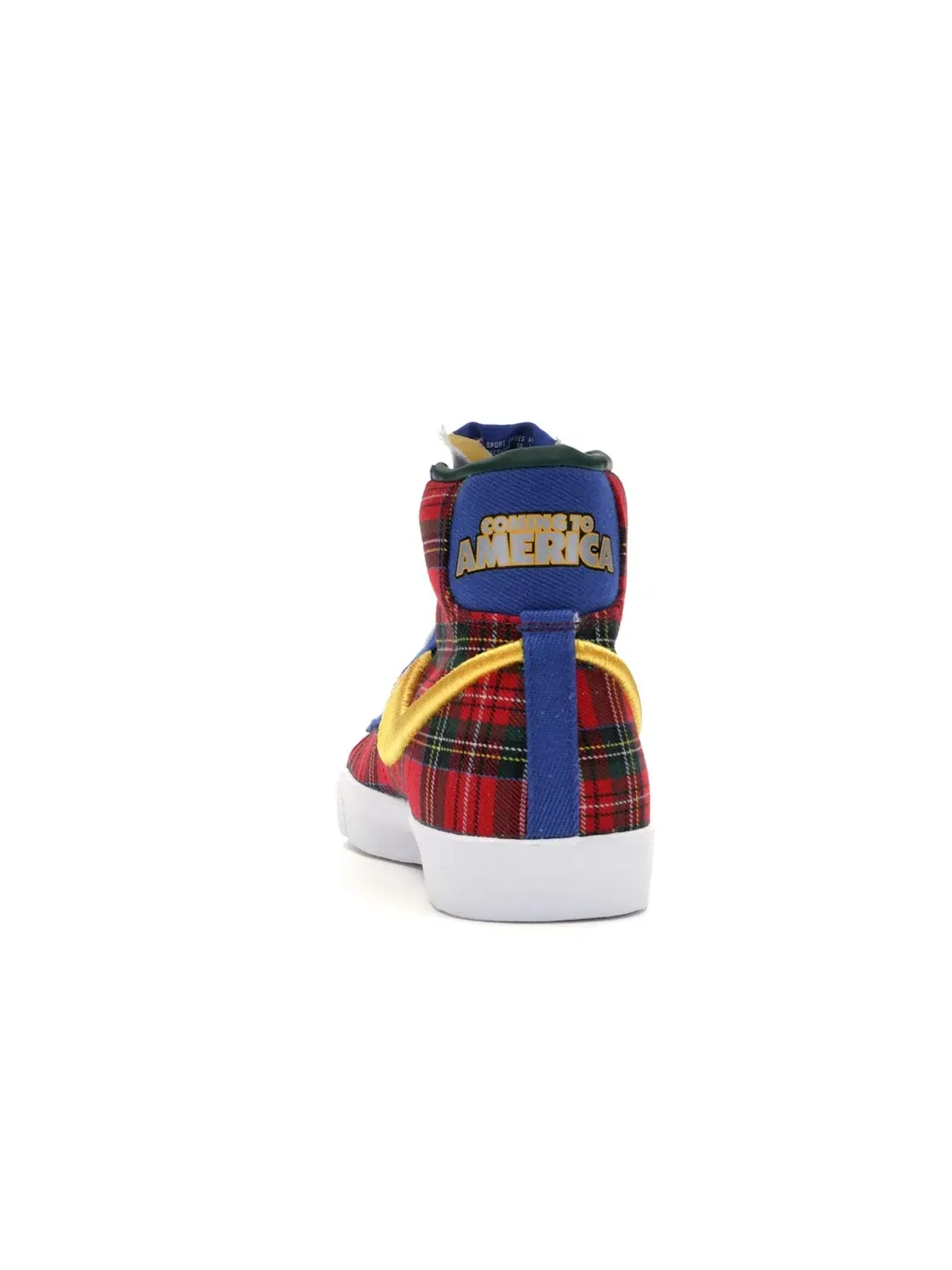Мужские кроссовки Lifestyle с принтом Nike Blazer Mid 77 Vintage — изображение 4 из 4, красный/желтый--зеленый