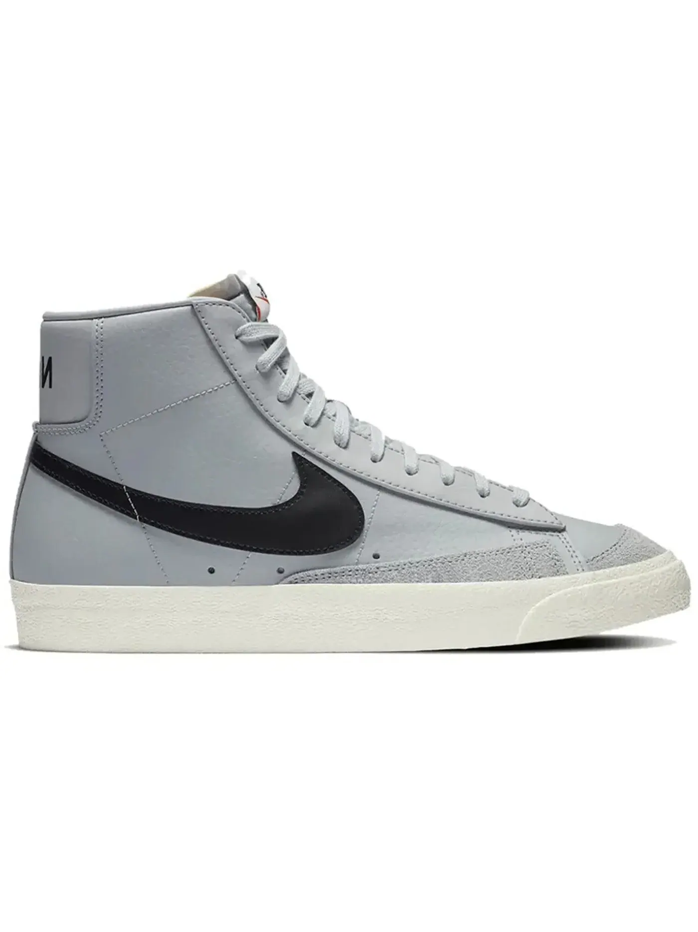 Мужские кроссовки для повседневной носки Nike Blazer Mid 77 Vintage — изображение 1 из 1, светлый серый/черный