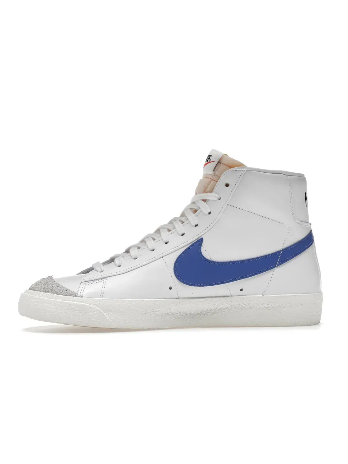 Мужские кроссовки с принтом Nike Blazer Mid 77 — изображение 3 из 4, белый/синий--красный