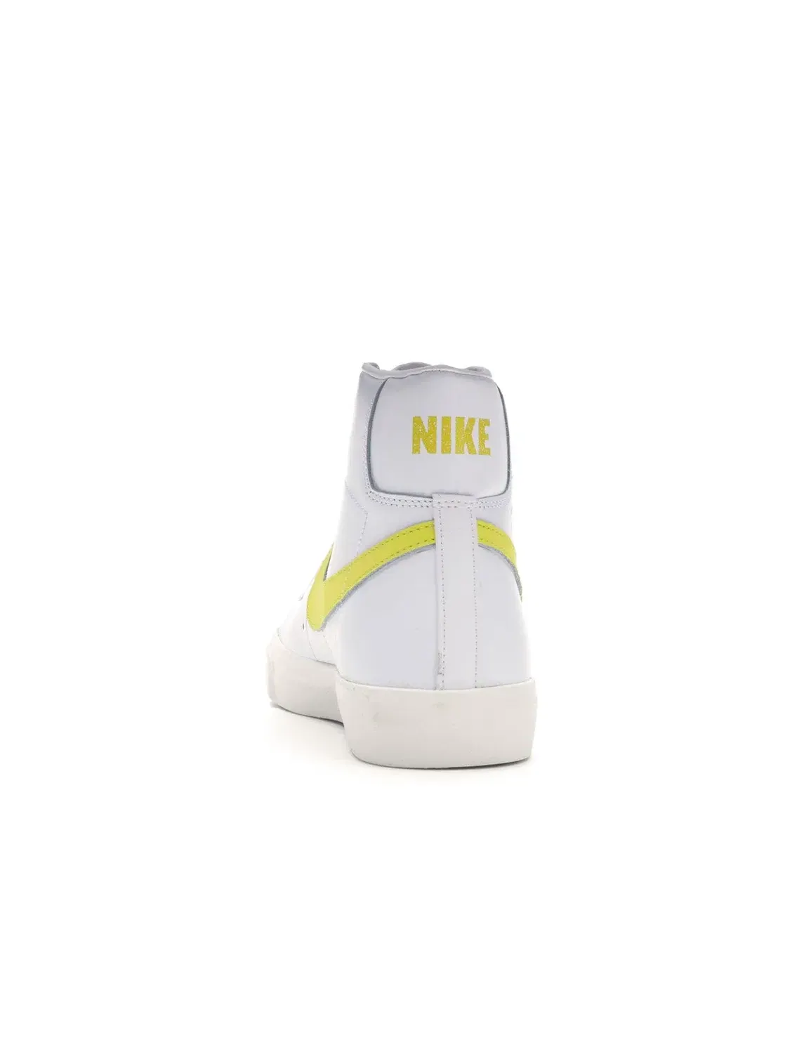 Мужские кроссовки ретро-дизайна Nike Blazer Mid 77 Vintage Nike — изображение 4 из 4, белый/желтый