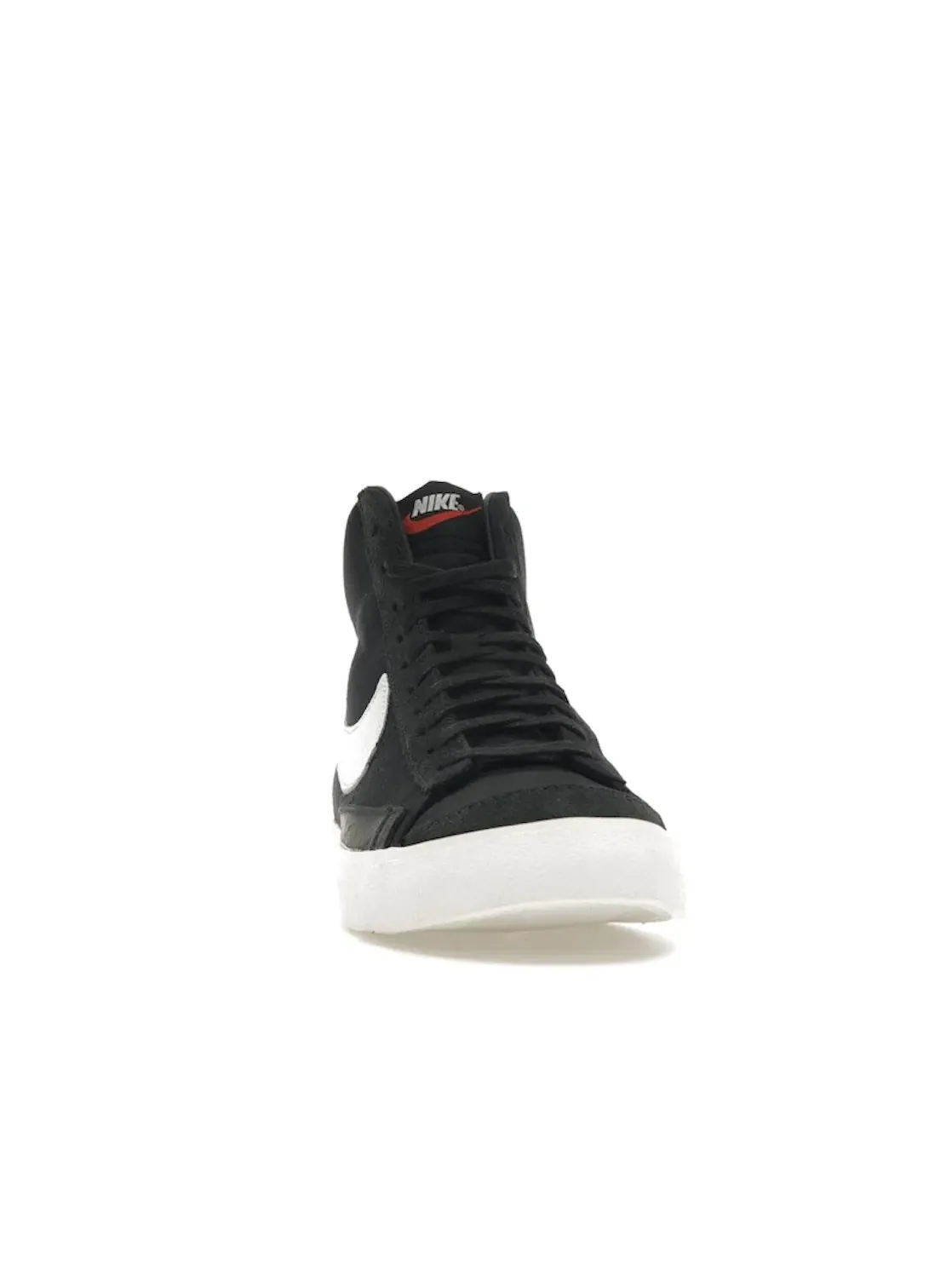 Мужские кроссовки с кожаным верхом Nike Blazer Mid 77 Vintage — изображение 2 из 4, черный/белый