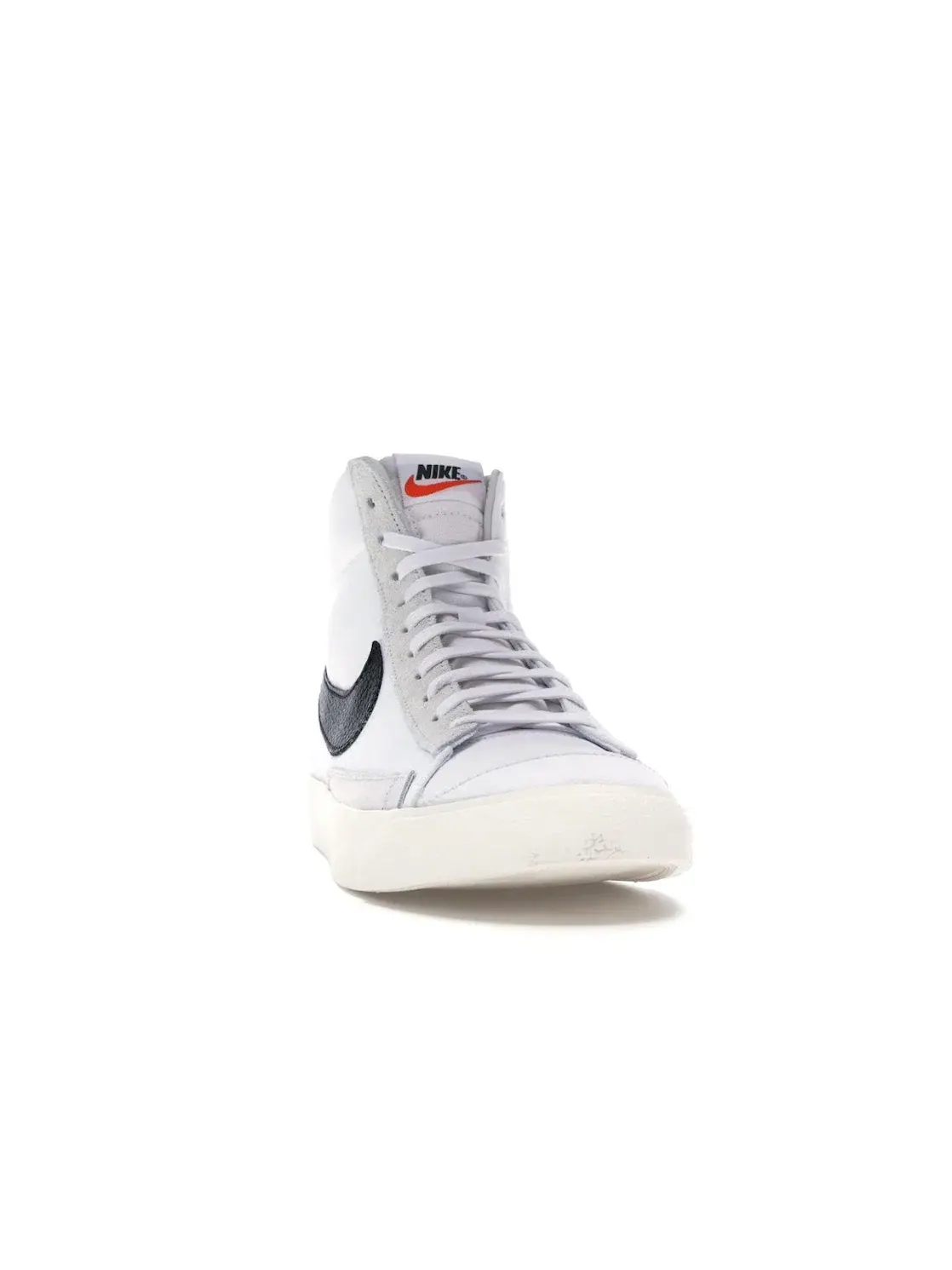 Мужские кроссовки с замшевыми вставками Nike Blazer Mid 77 Vintage — изображение 2 из 4, белый/черный