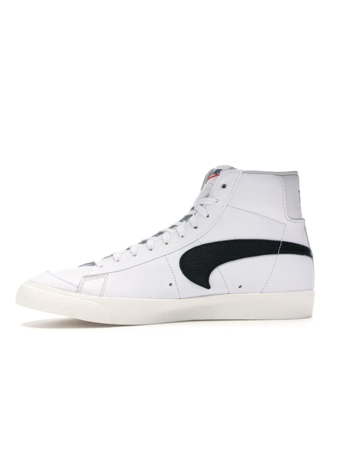 Мужские кроссовки с замшевыми вставками Nike Blazer Mid 77 Vintage — изображение 3 из 4, белый/черный