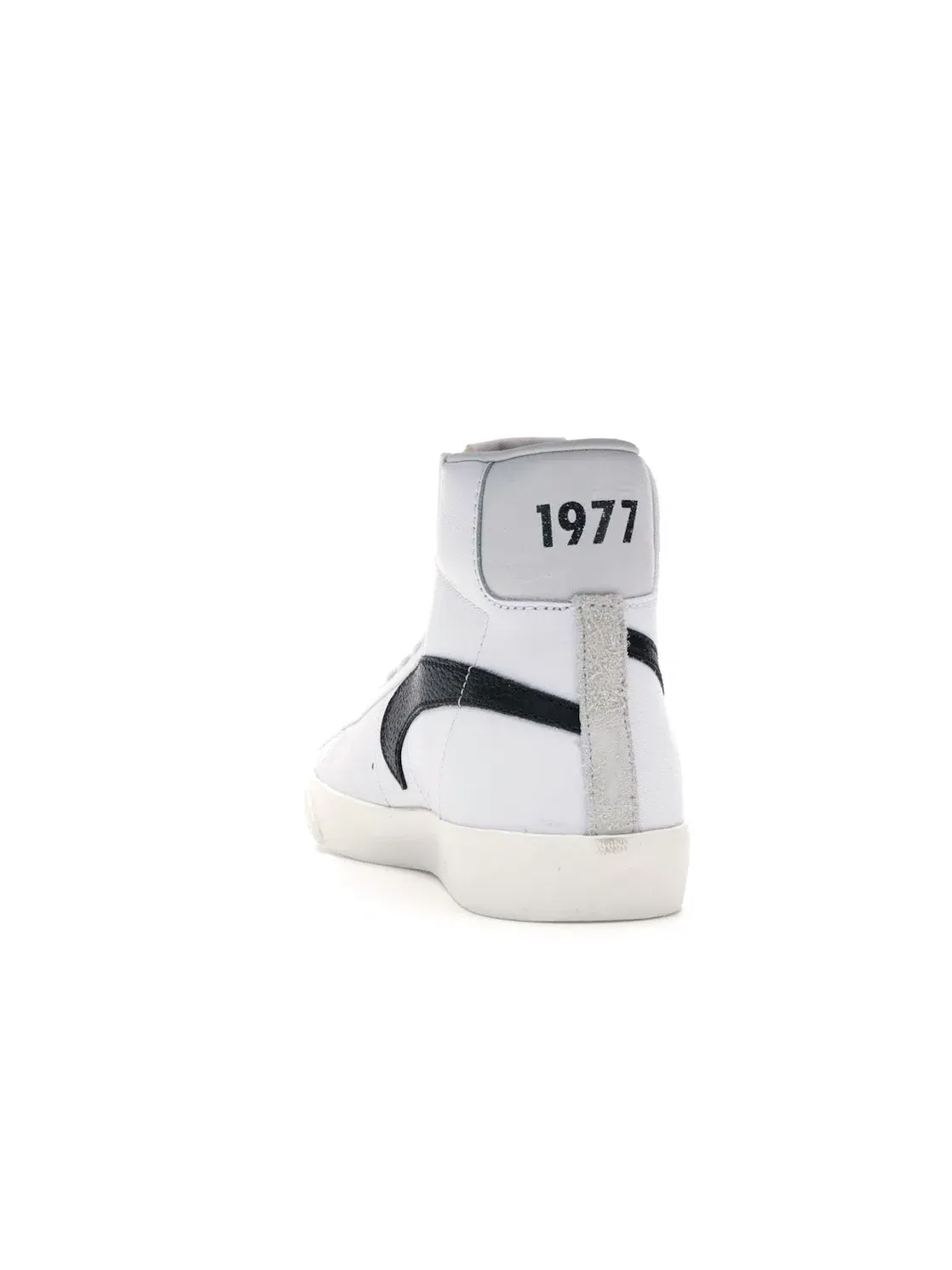 Мужские кроссовки с замшевыми вставками Nike Blazer Mid 77 Vintage — изображение 4 из 4, белый/черный