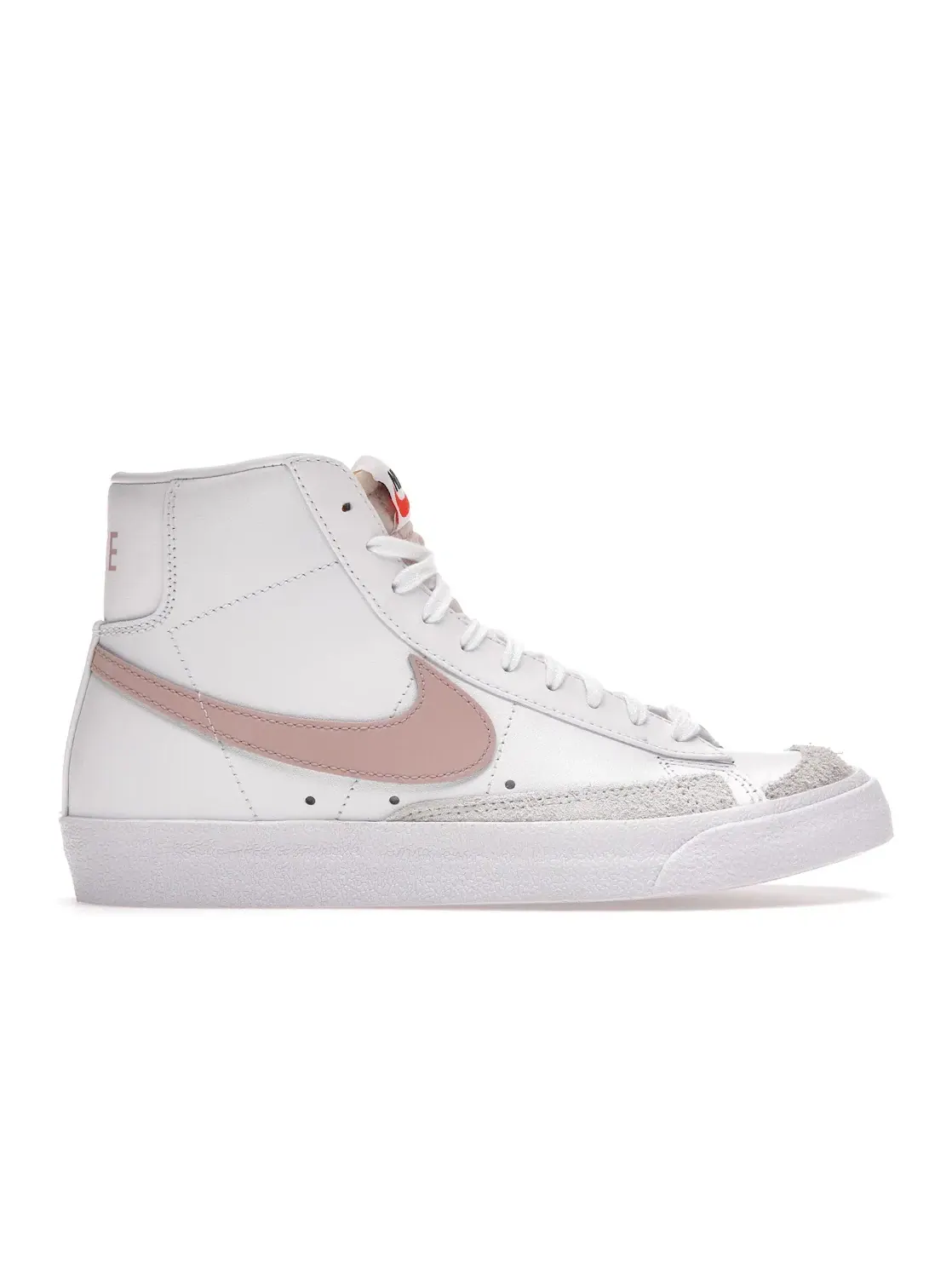 Женские кроссовки Lifestyle с кожаным верхом Nike Blazer Mid 77 Vintage Summit White Pink — изображение 1 из 4