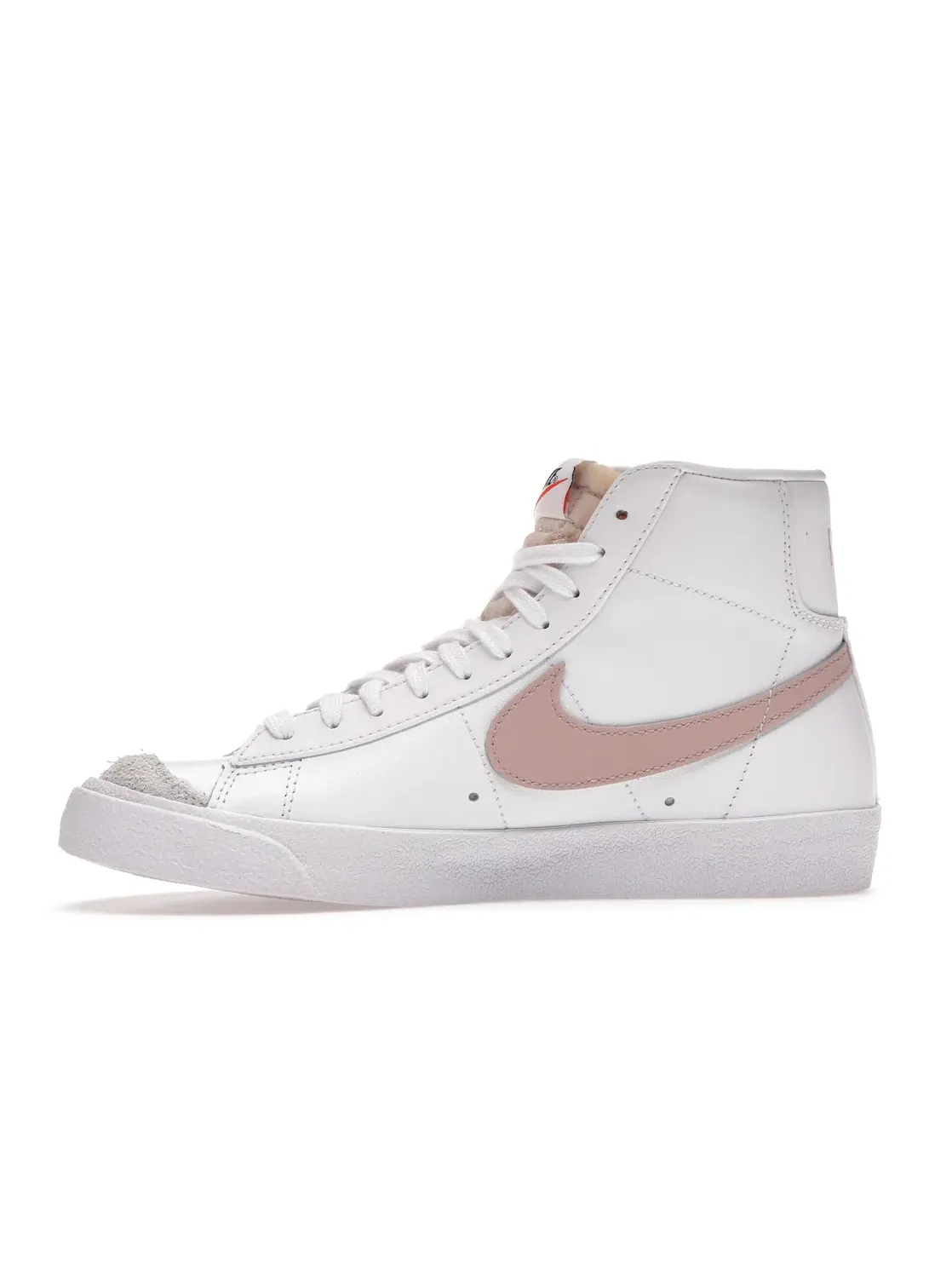 Женские кроссовки Lifestyle с кожаным верхом Nike Blazer Mid 77 Vintage Summit White Pink — изображение 3 из 4