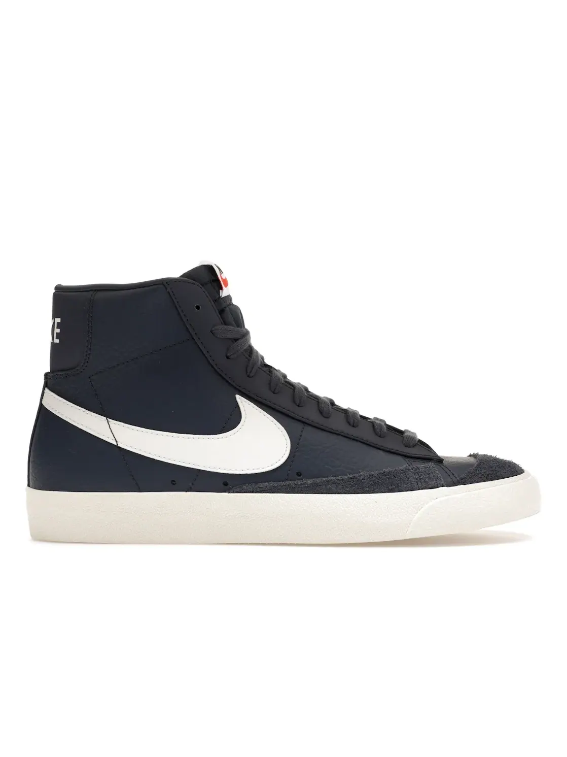 Мужские кроссовки с замшевыми вставками Nike Blazer Mid 77 Vintage — изображение 1 из 4, синий/синий--белый