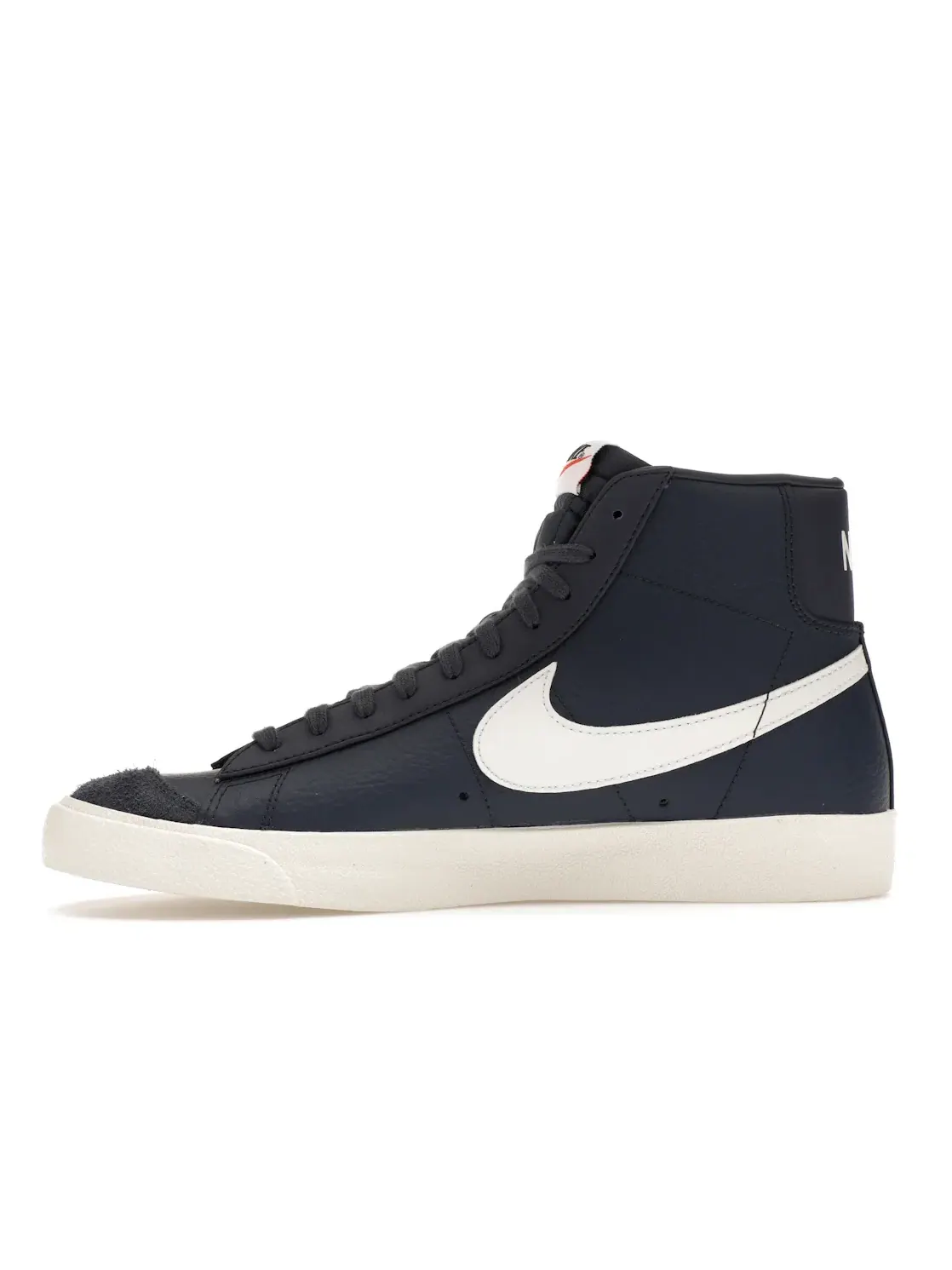 Мужские кроссовки с замшевыми вставками Nike Blazer Mid 77 Vintage — изображение 3 из 4, синий/синий--белый